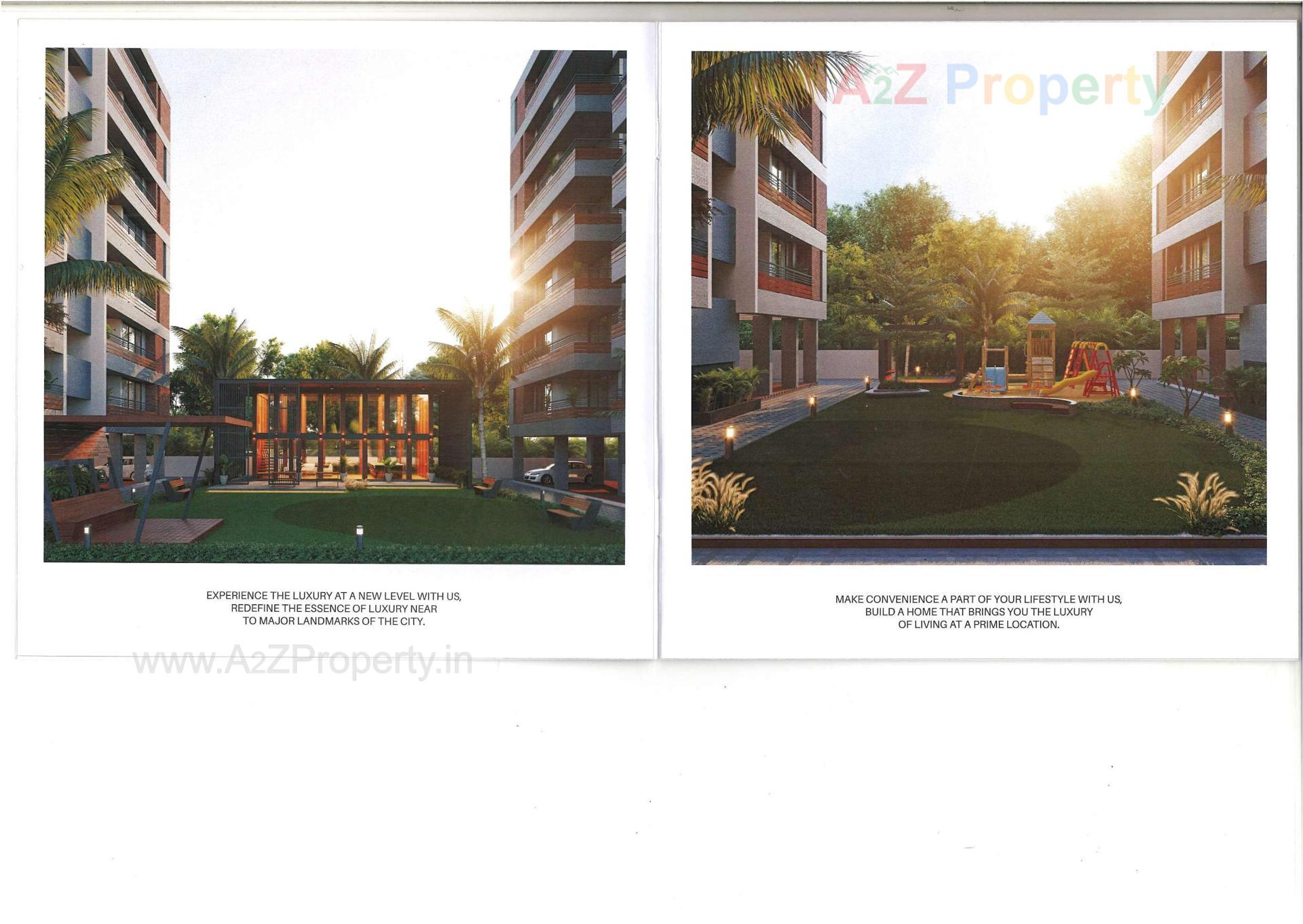  of real estate project Pushkar Hill located at Hathijan, Ahmedabad, Gujarat