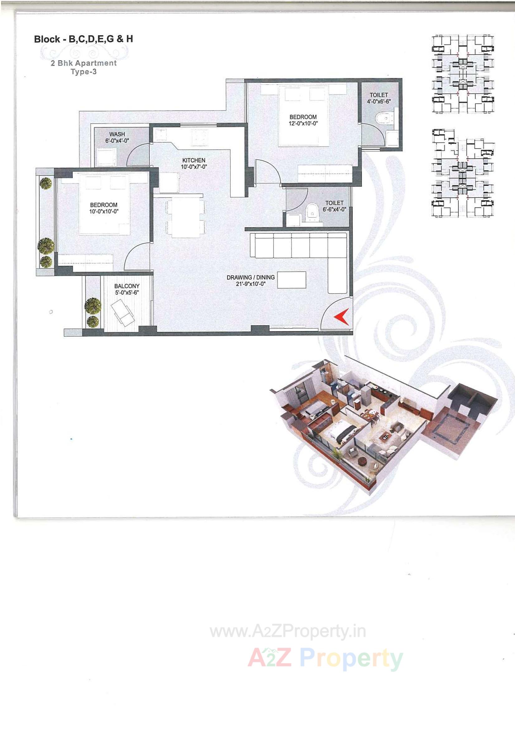 Layout of real estate project Pushkar Hill located at Hathijan, Ahmedabad, Gujarat