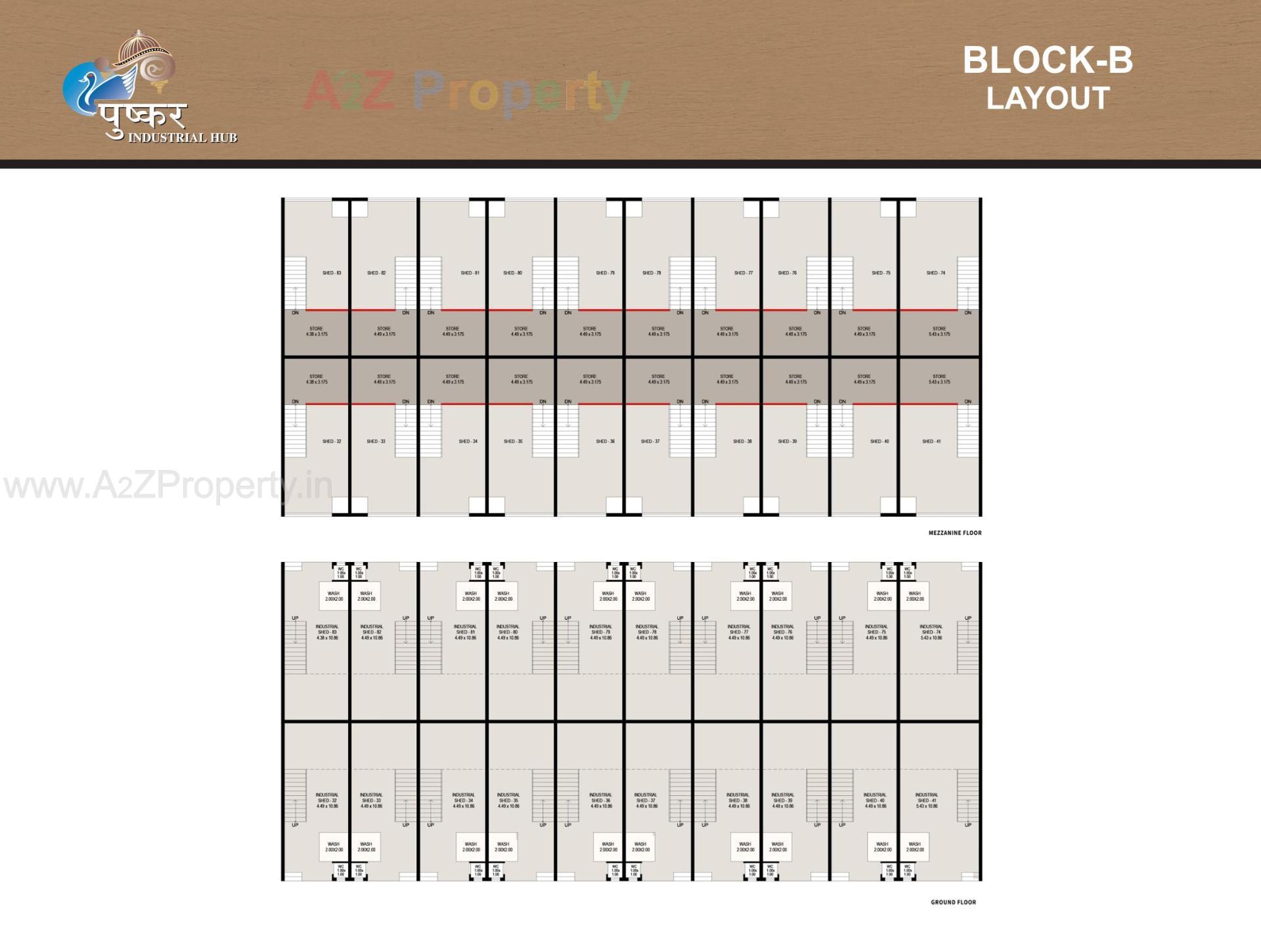  of real estate project Pushkar Industrial Hub located at Vatva, Ahmedabad, Gujarat