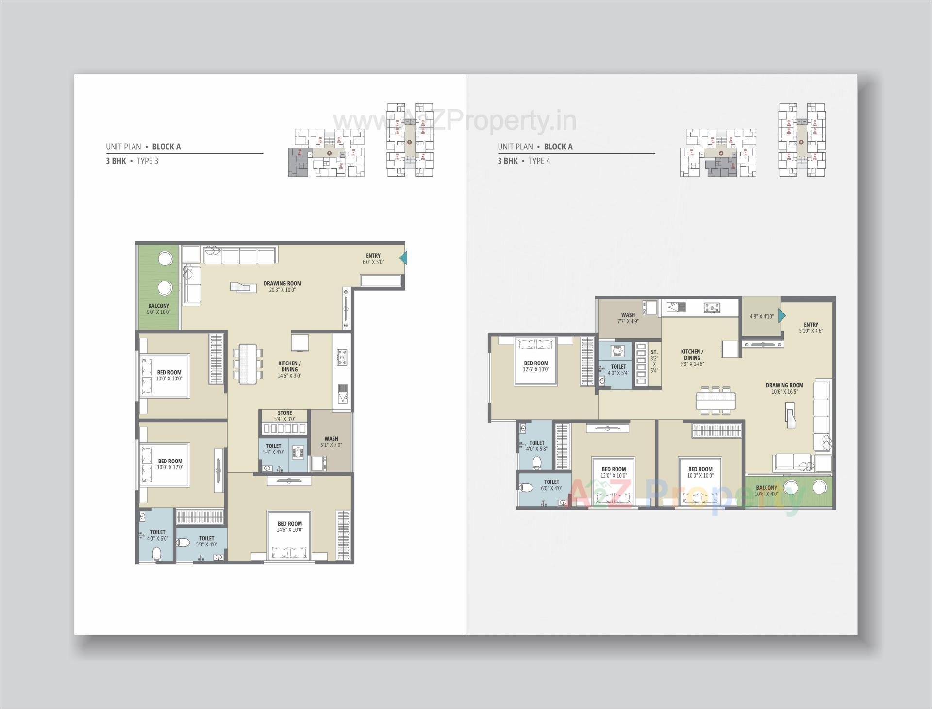 Layout of real estate project Pushpam Heights located at Laxmipura, Ahmedabad, Gujarat