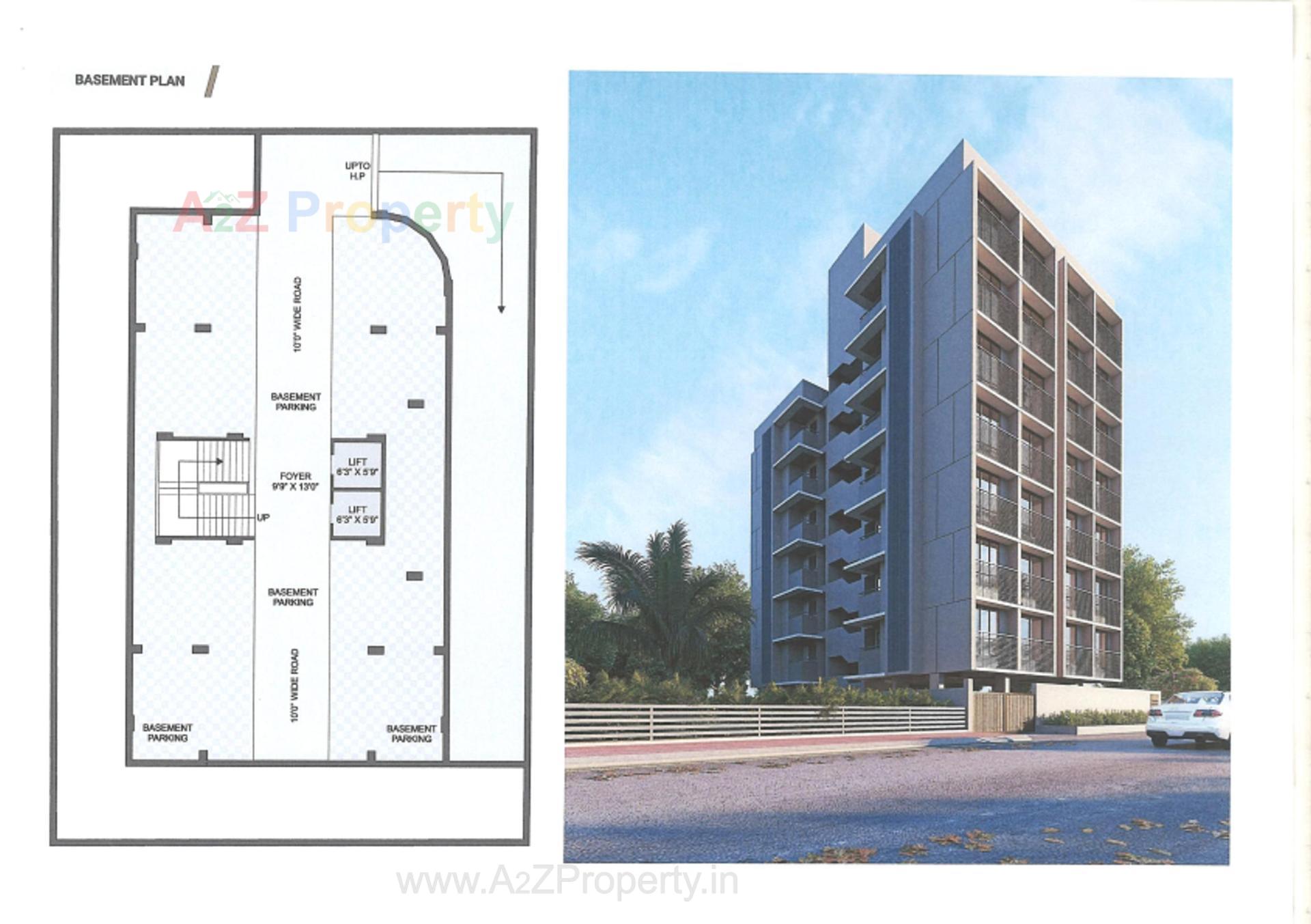  of real estate project Pushpkunj Residency located at Vatva, Ahmedabad, Gujarat