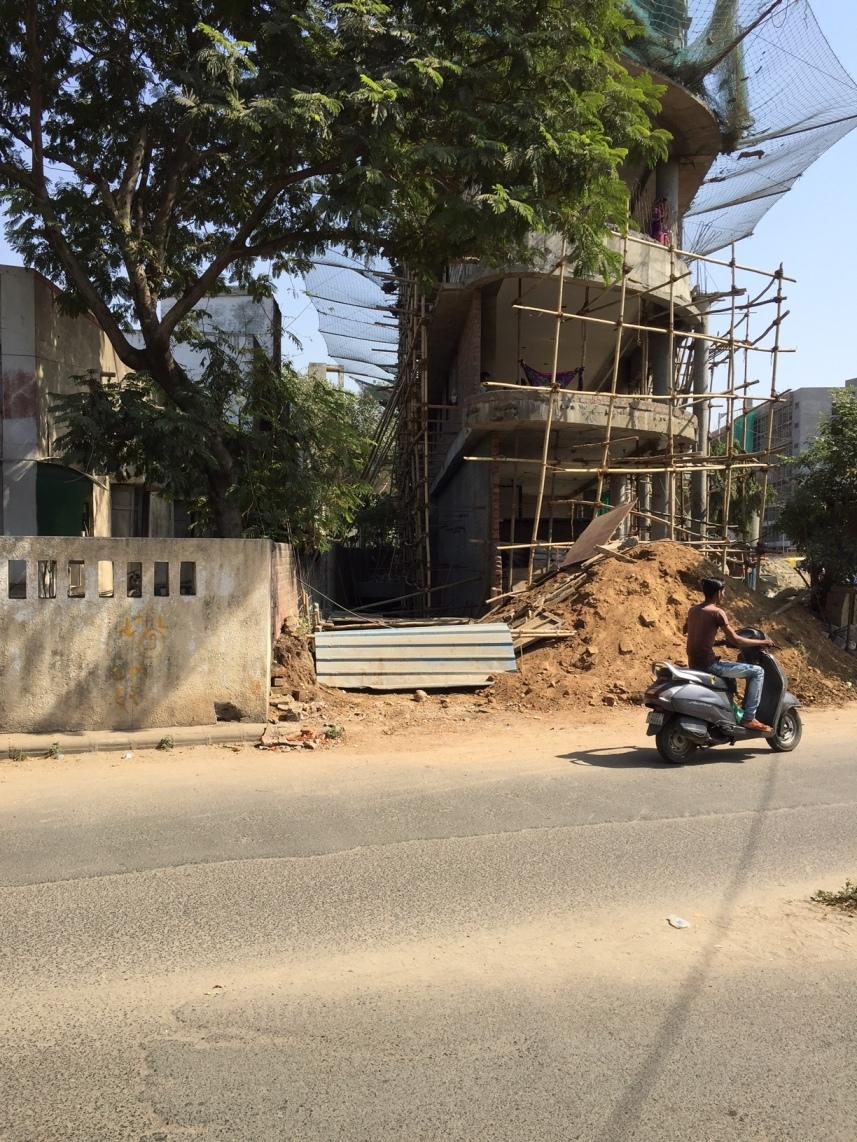 69177_const of real estate project Pushti Crossroads located at Memnagar, Ahmedabad, Gujarat