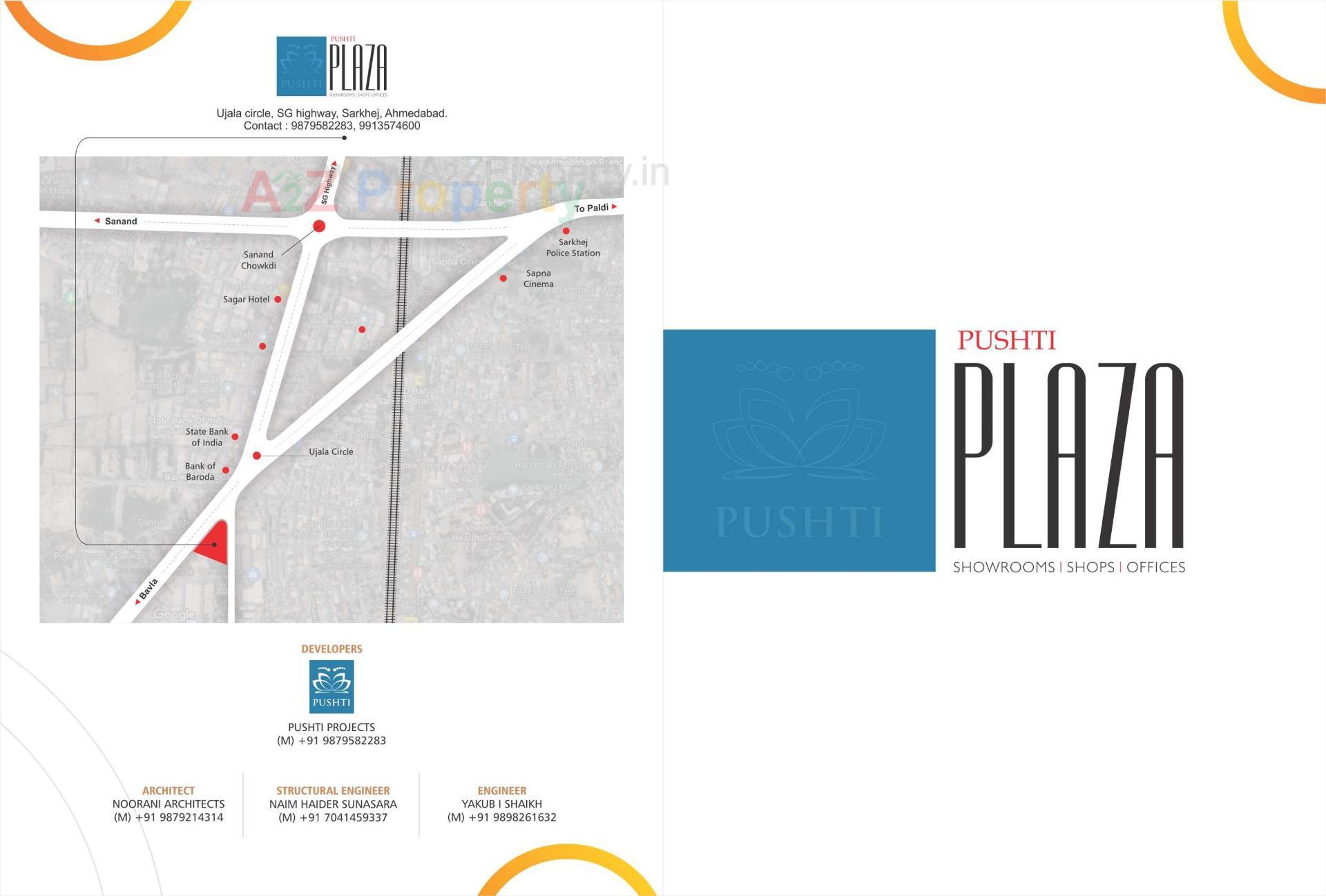  of real estate project Pushti Plaza located at Ahmedabad, Ahmedabad, Gujarat