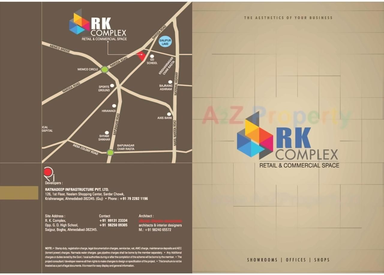  of real estate project R K Complex located at Saijpur, Ahmedabad, Gujarat