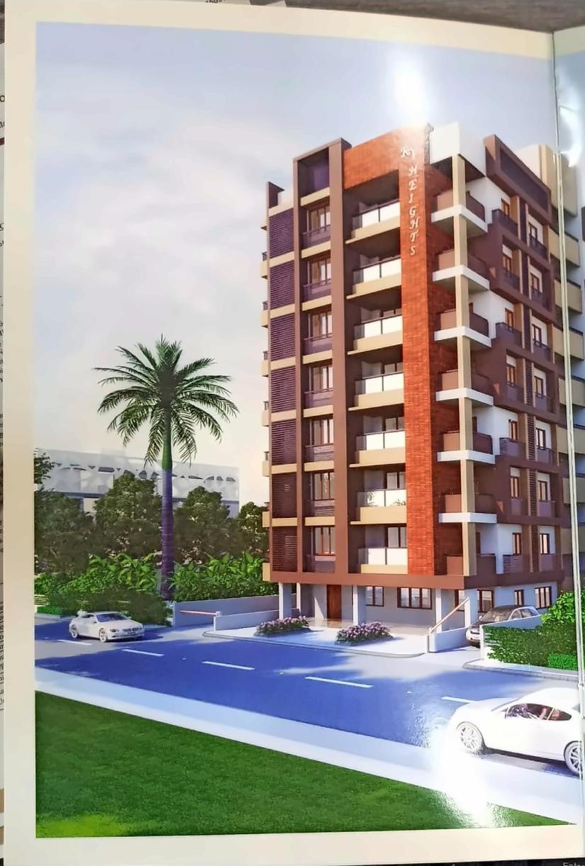 3D Elevation of real estate project R Heights located at Ahmedabad, Ahmedabad, Gujarat