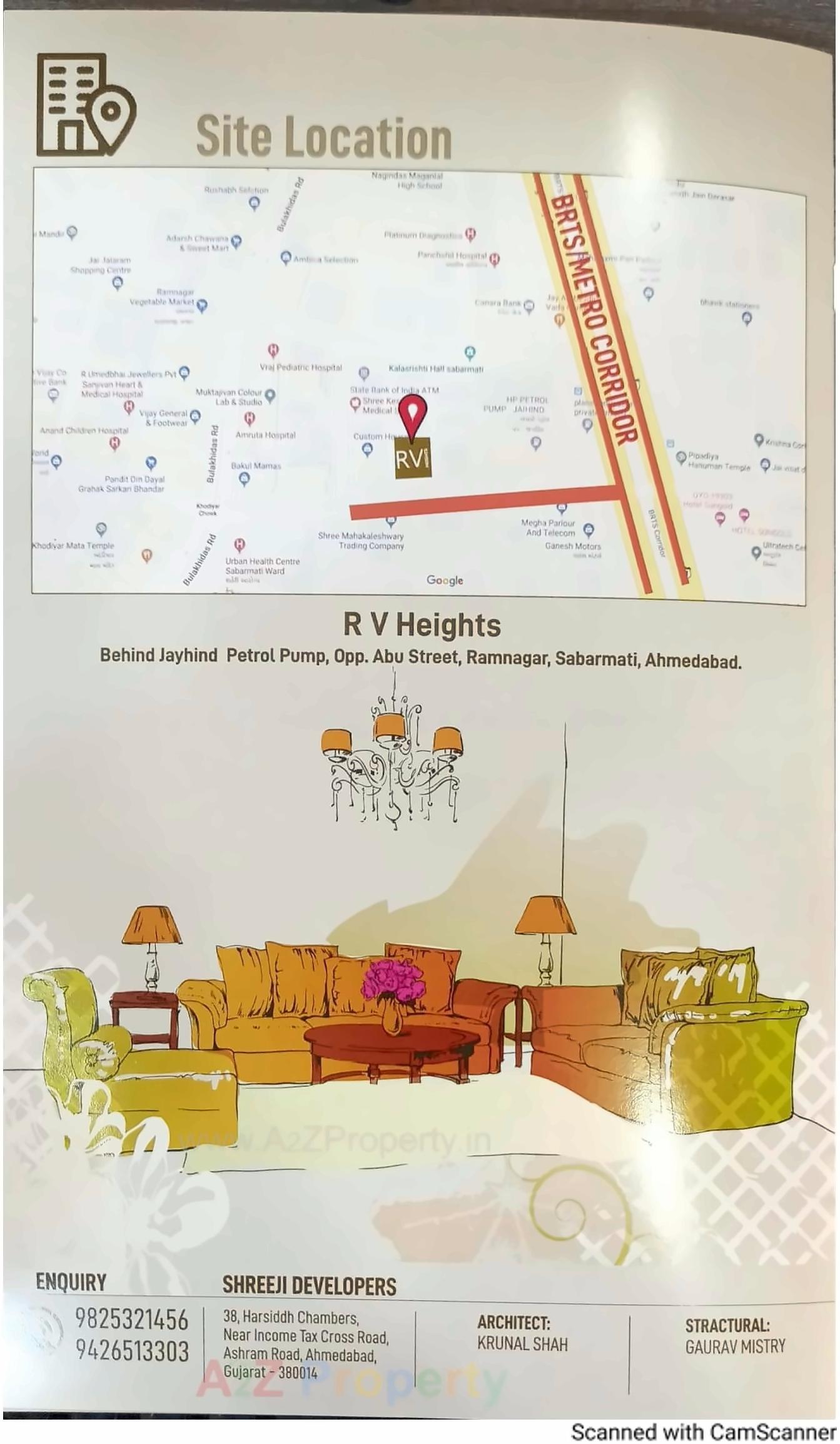  of real estate project R Heights located at Ahmedabad, Ahmedabad, Gujarat