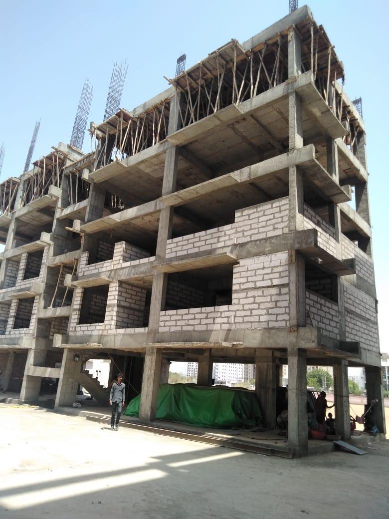 161964_const of real estate project Raajpearl Royal located at Chandkheda, Ahmedabad, Gujarat