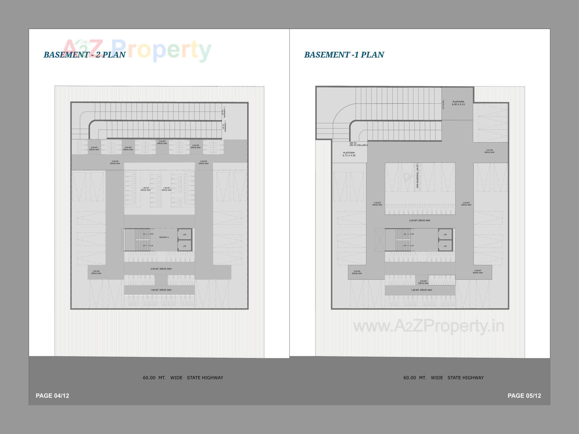 Layout of real estate project Radhe Atlantis located at Hathijan, Ahmedabad, Gujarat