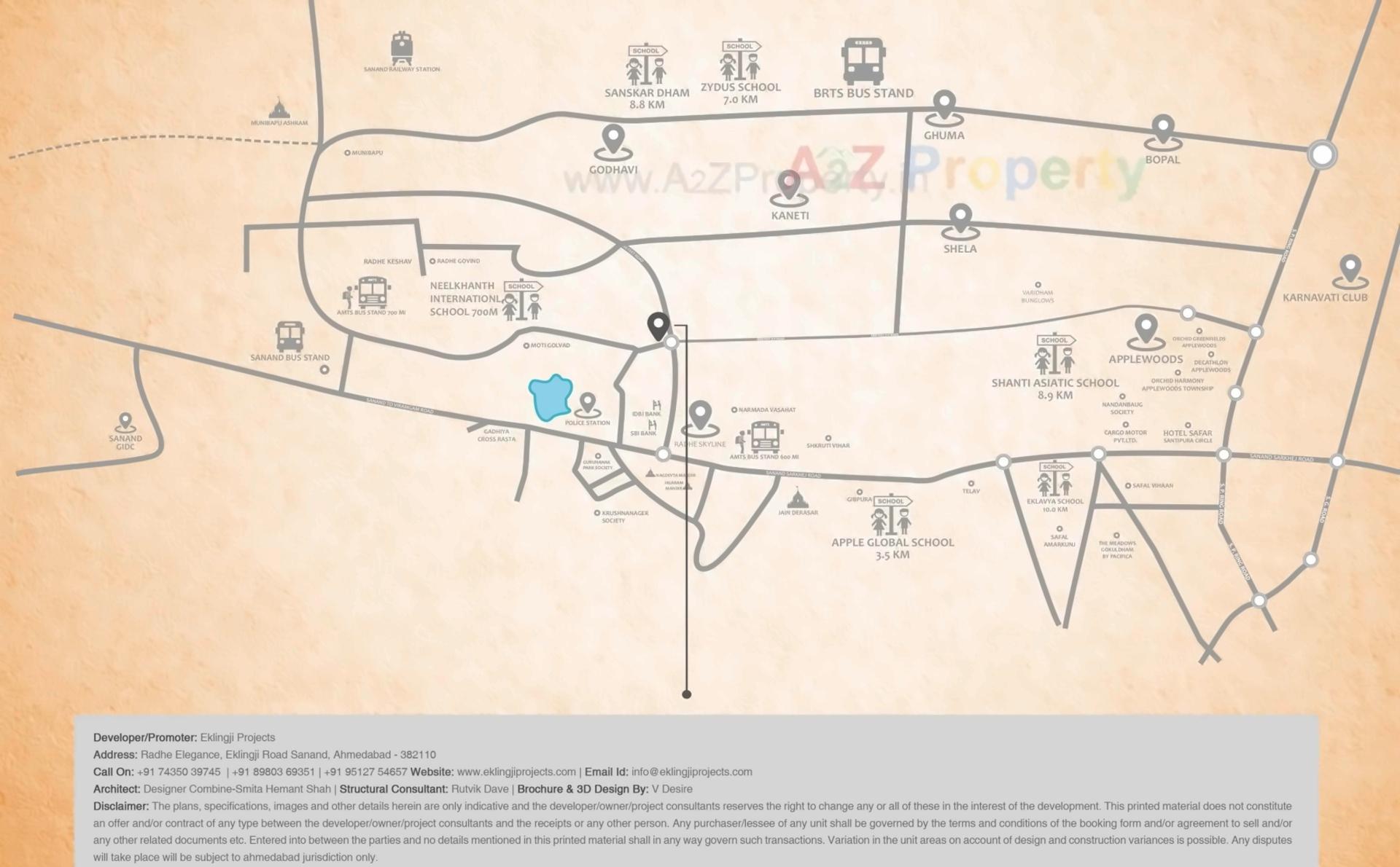  of real estate project Radhe Elegance() located at Ahmedabad, Ahmedabad, Gujarat