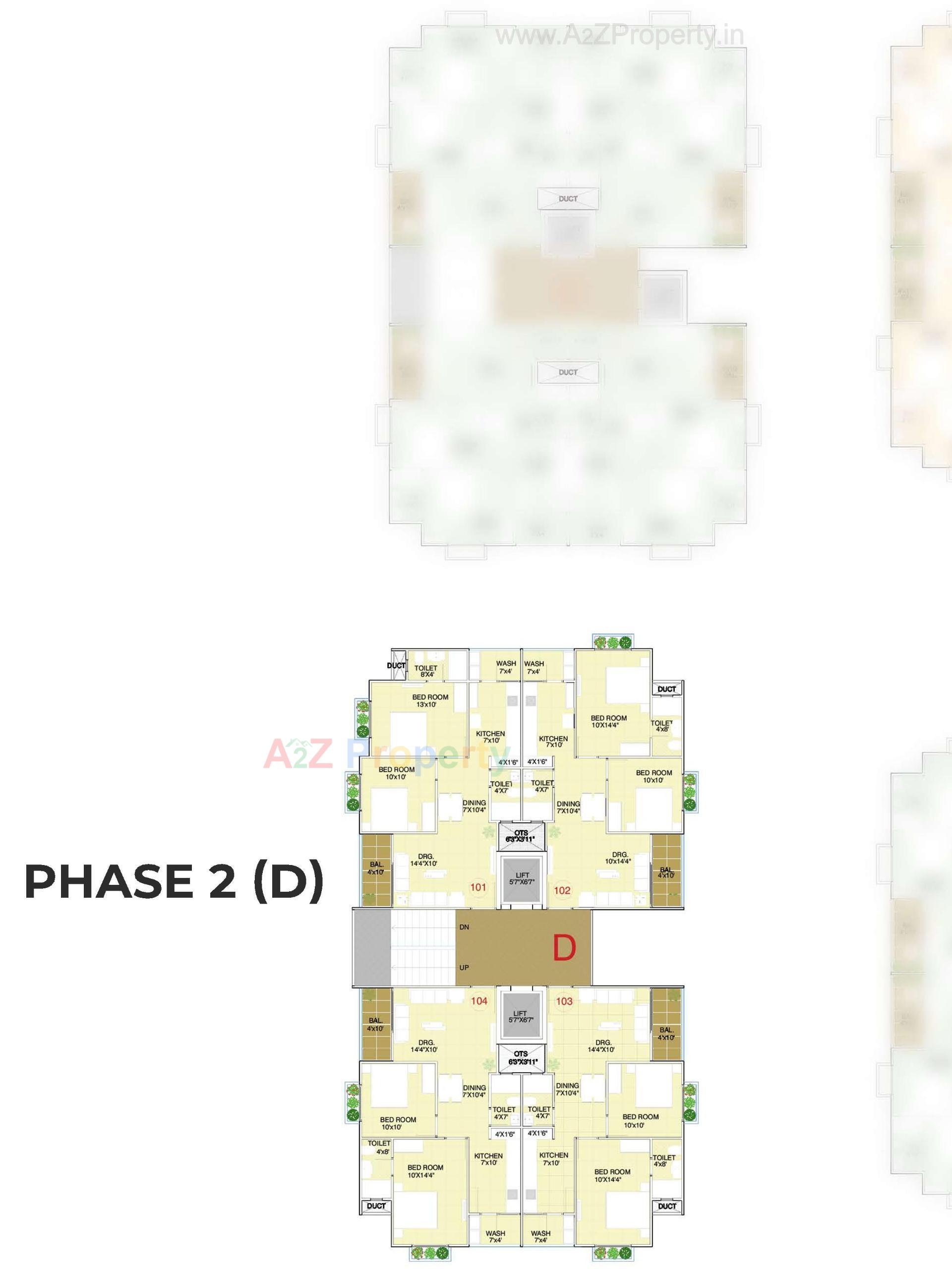 Layout of real estate project Radhe Elegance() located at Sanand, Ahmedabad, Gujarat
