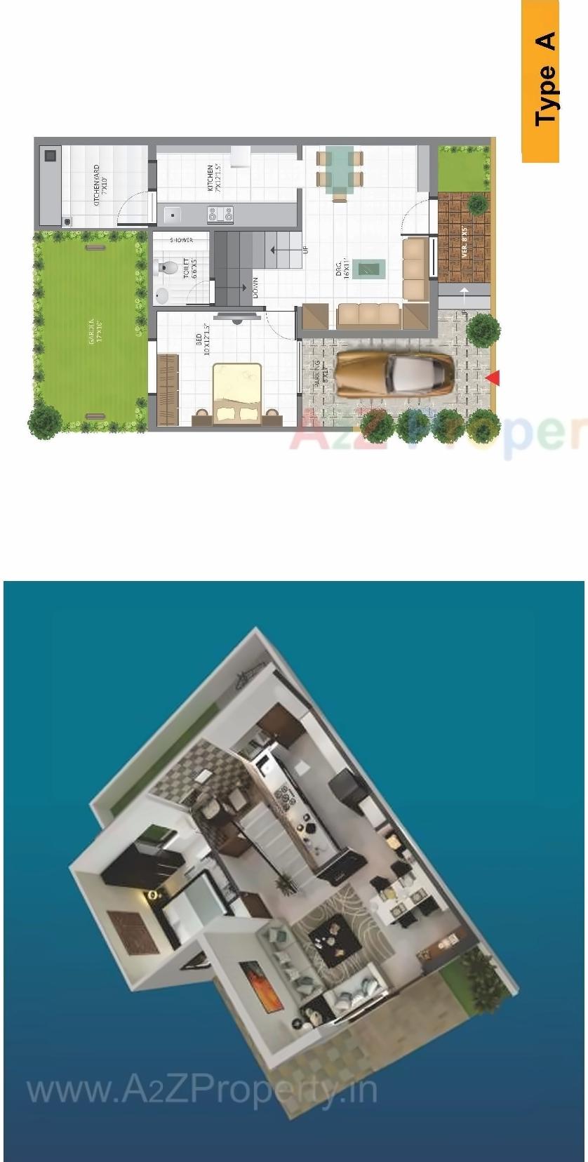 Layout of real estate project Radhe Greens located at Sanand, Ahmedabad, Gujarat