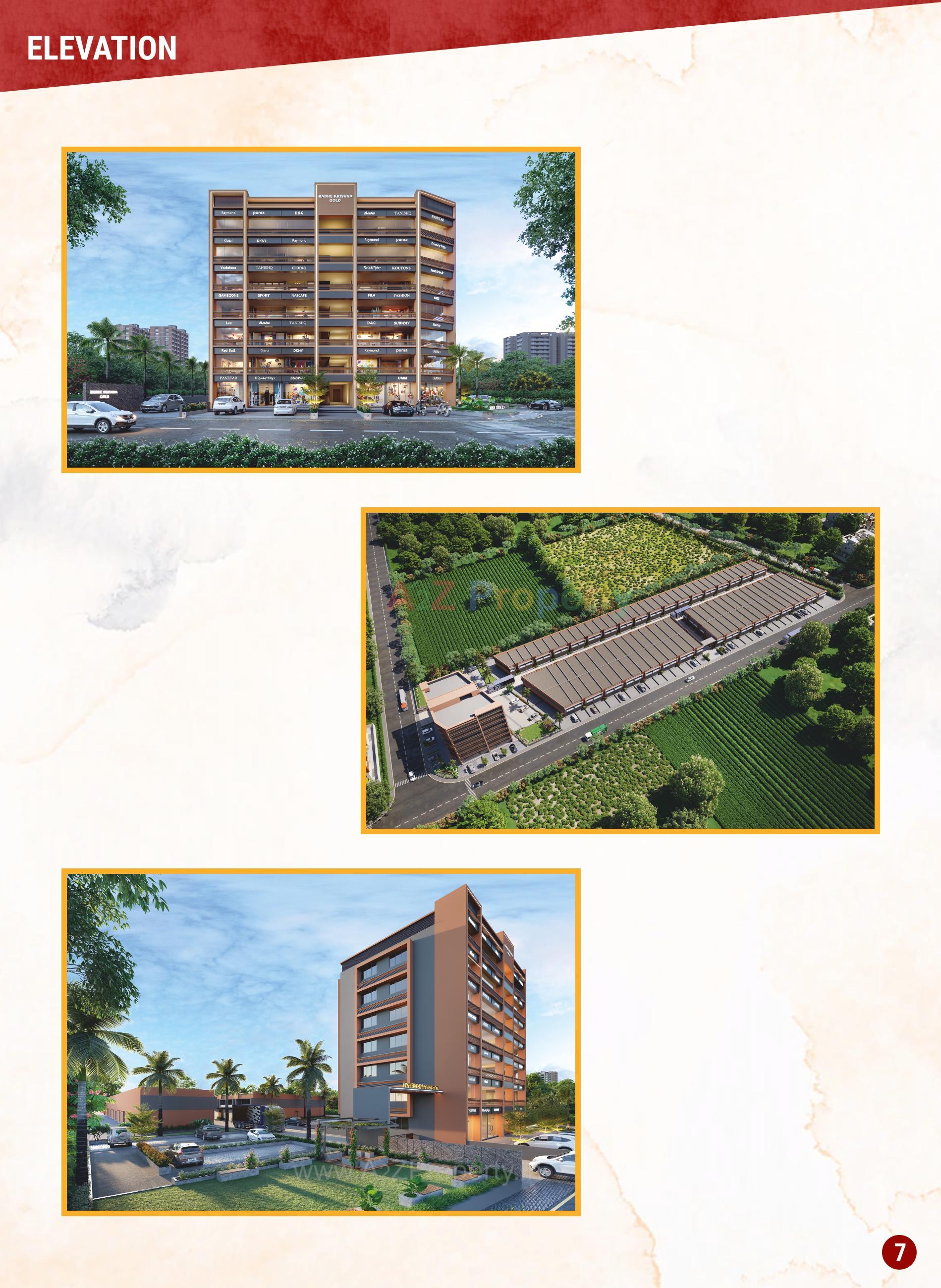  of real estate project Radhe Krishna Gold  Industrial Estate located at Kathwada, Ahmedabad, Gujarat