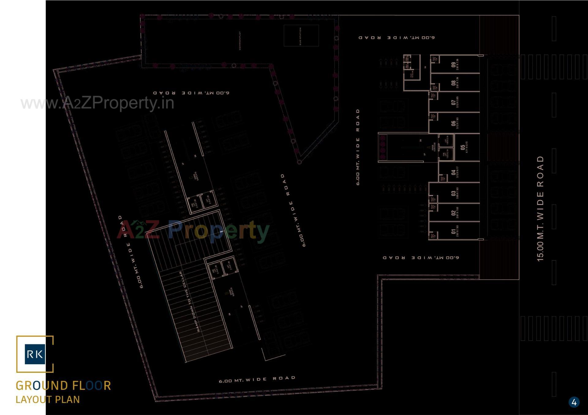  of real estate project Radhe Krishna Lake View located at Vastral, Ahmedabad, Gujarat