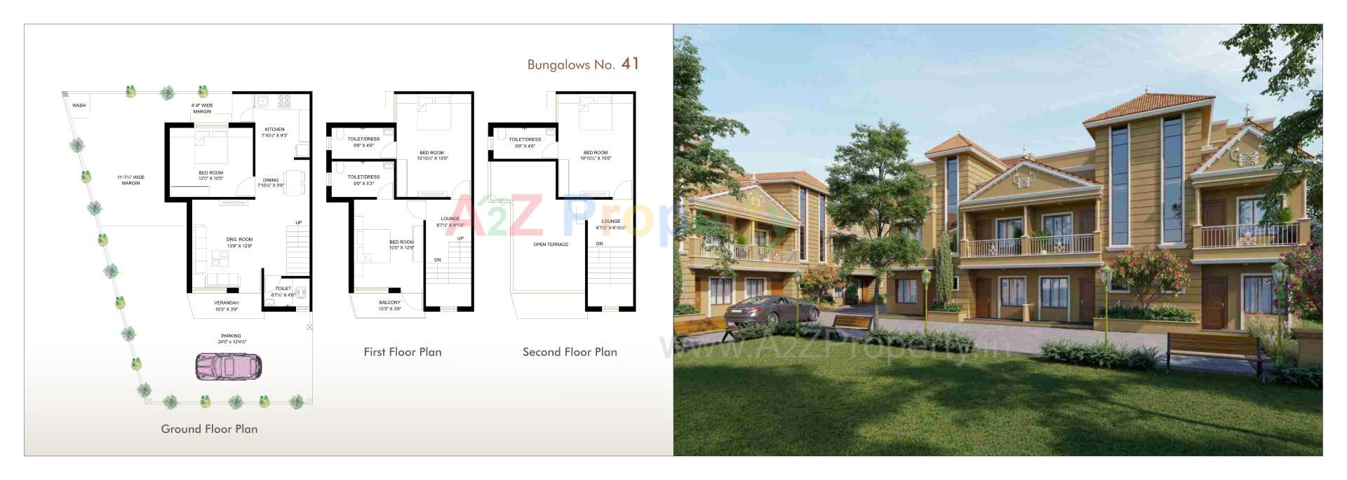 Layout of real estate project Radhe Lake View located at Hathijan, Ahmedabad, Gujarat