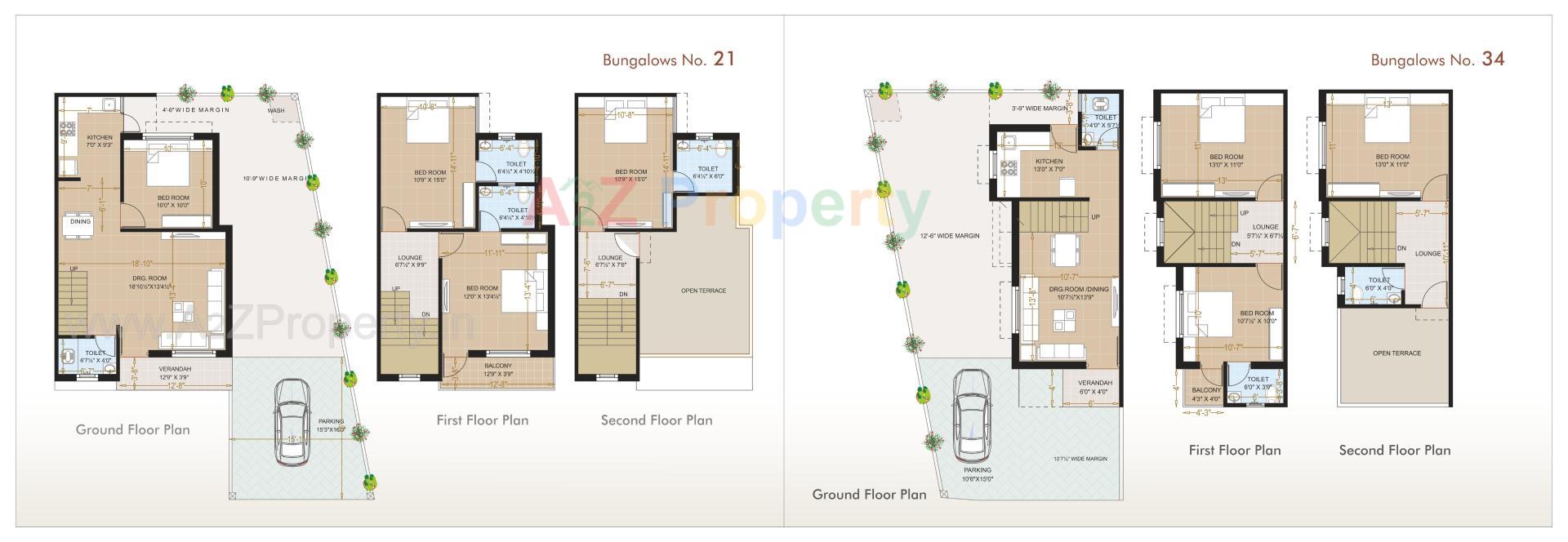 Layout of real estate project Radhe Lakeview located at Hathijan, Ahmedabad, Gujarat