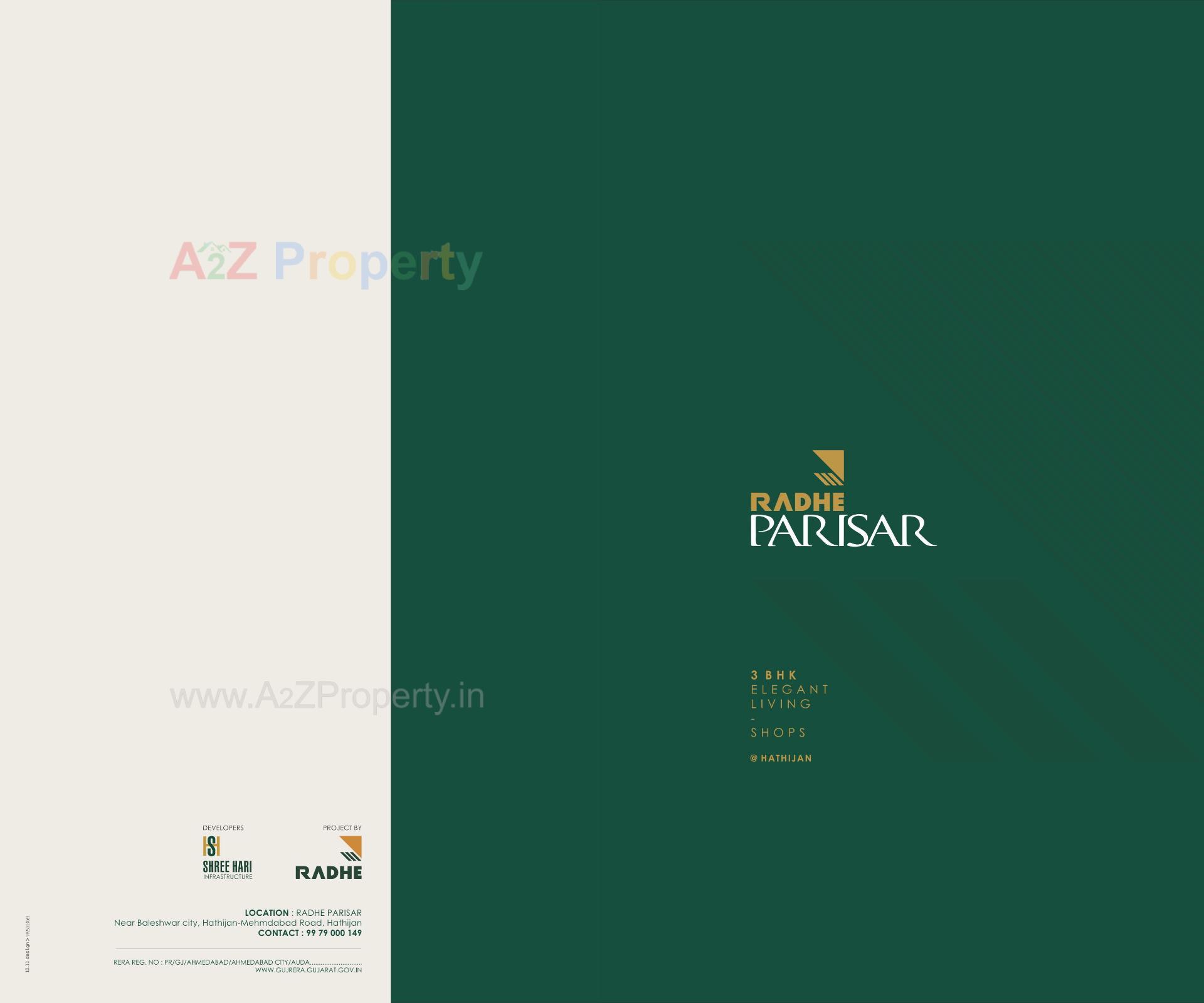  of real estate project Radhe Parisar located at Hathijan, Ahmedabad, Gujarat