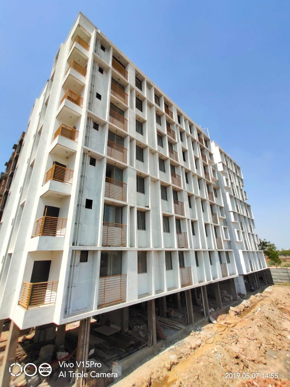 146904_const of real estate project Radhe Residency located at Narol, Ahmedabad, Gujarat