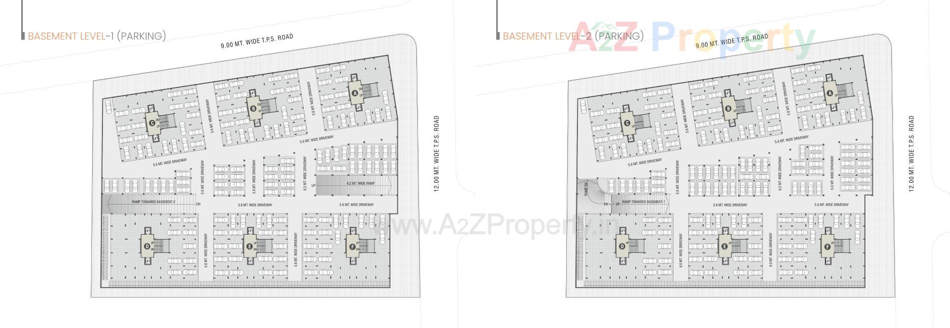 Layout of real estate project Radhe Sky located at Ahmedabad, Ahmedabad, Gujarat