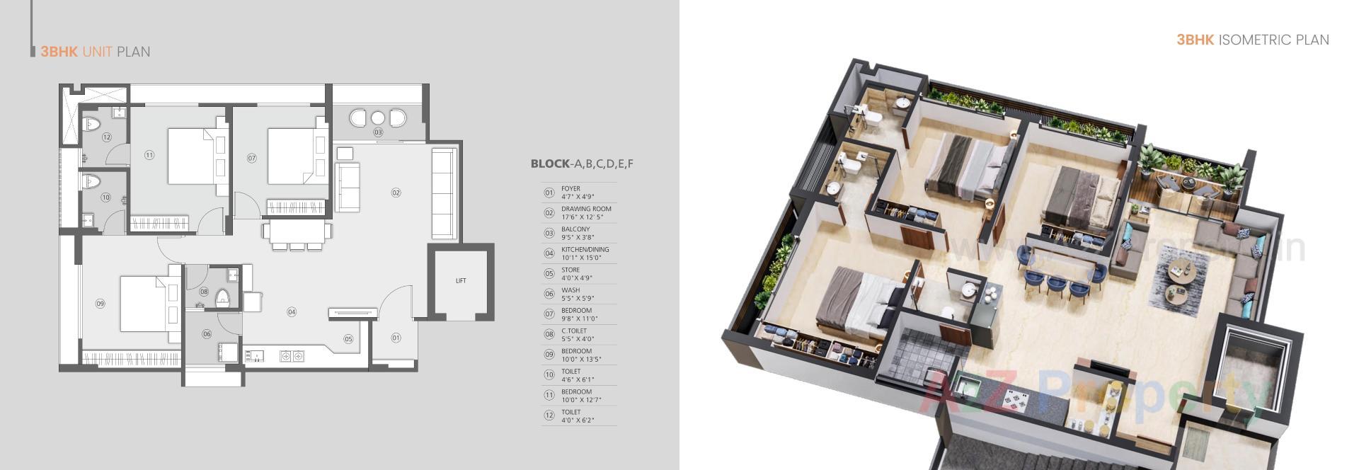 Layout of real estate project Radhe Sky located at Ahmedabad, Ahmedabad, Gujarat