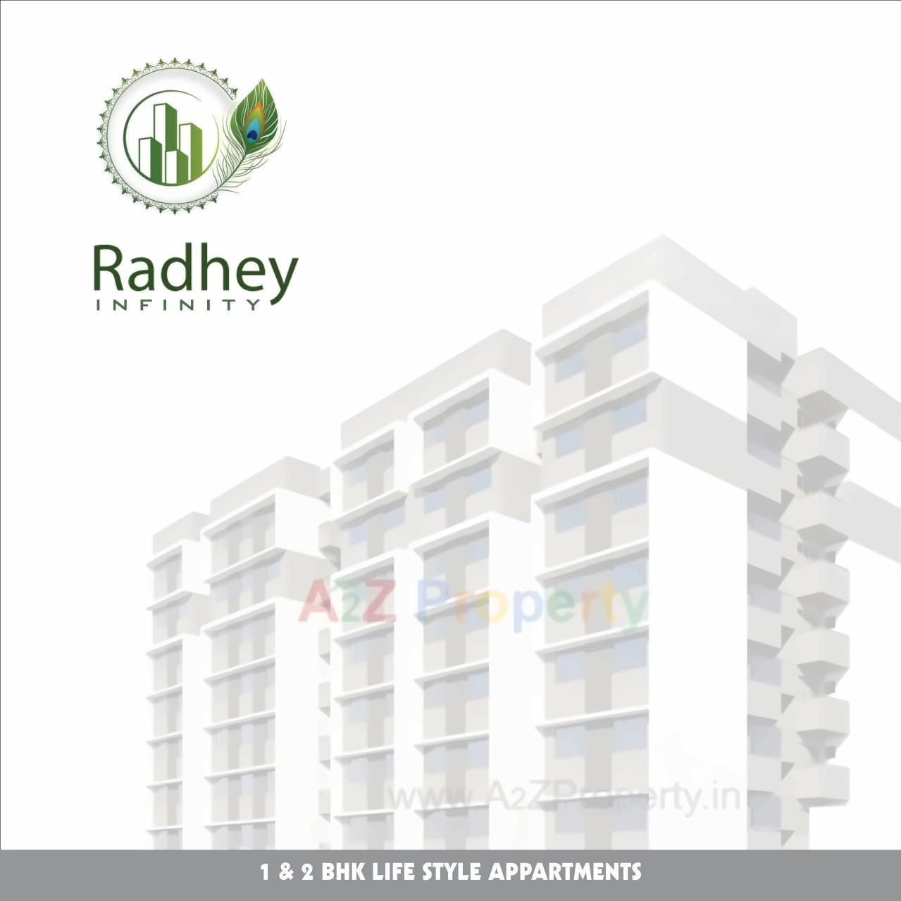 3D Elevation of real estate project Radhey Infinity located at Vinzol, Ahmedabad, Gujarat