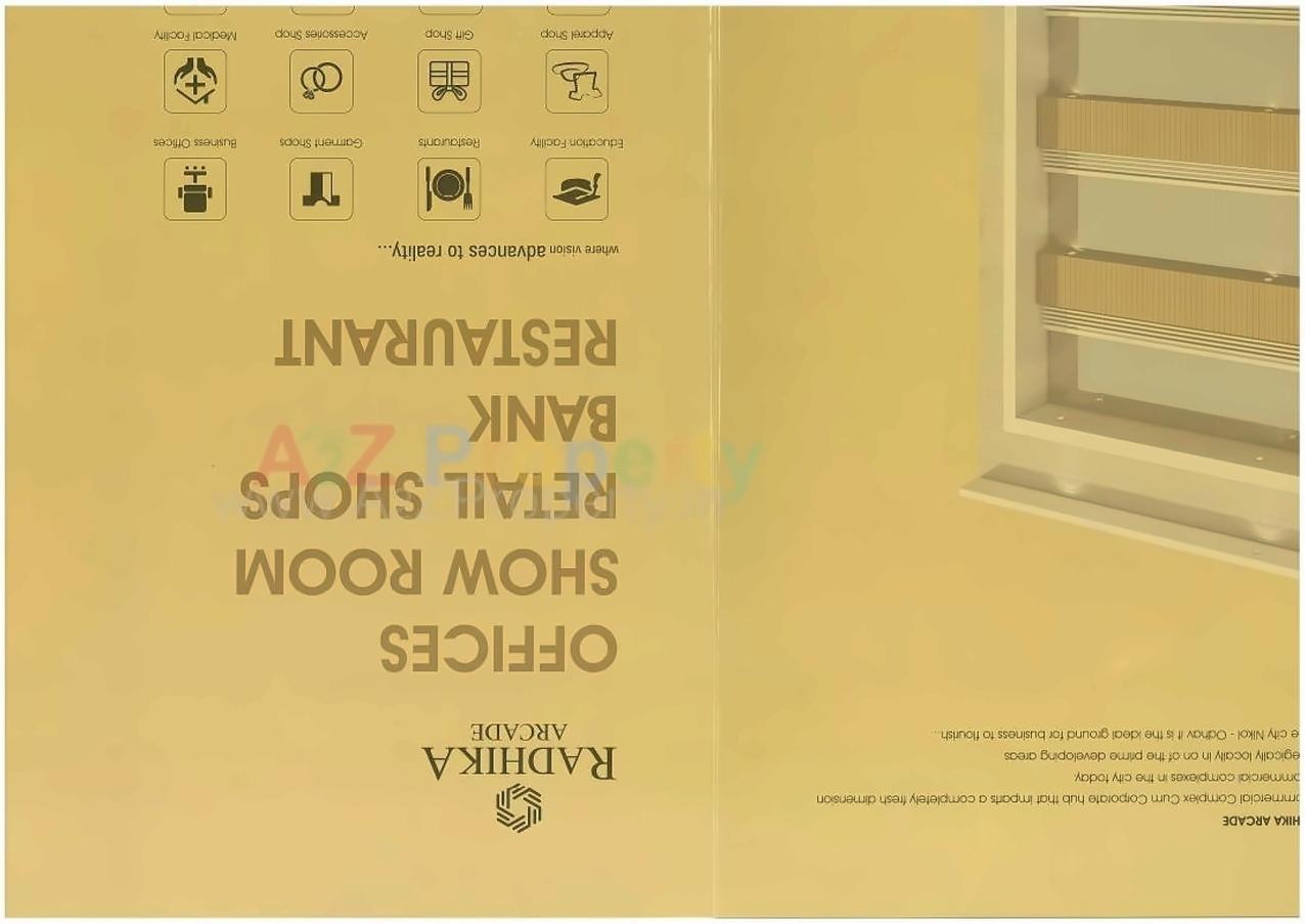  of real estate project Radhika Arcade located at Odhav, Ahmedabad, Gujarat