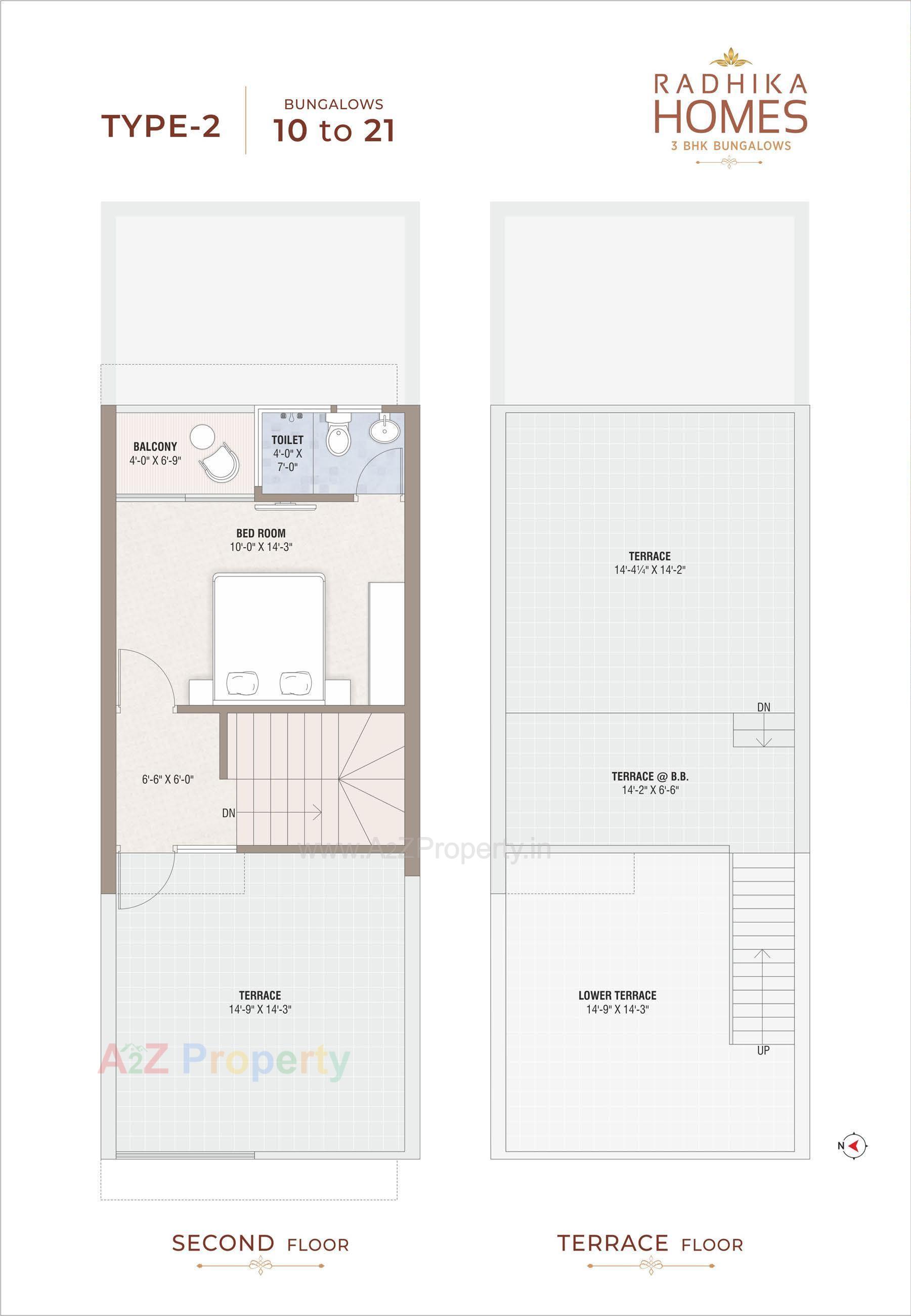 Layout of real estate project Radhika Homes located at Singarwa, Ahmedabad, Gujarat