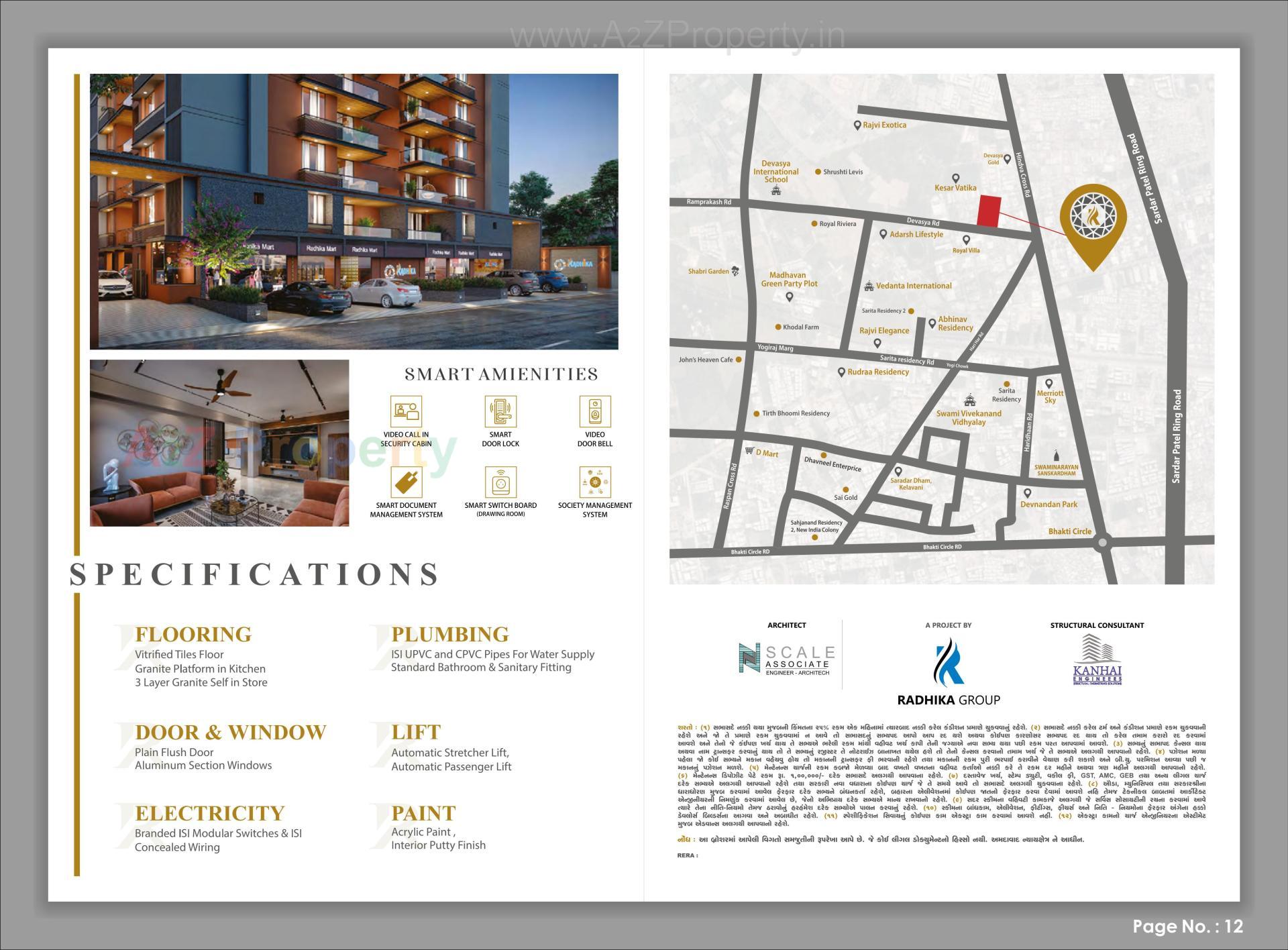  of real estate project Radhika Royal located at Nikol, Ahmedabad, Gujarat