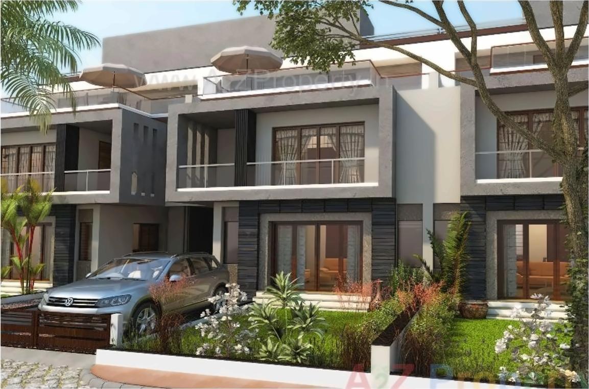 3D Elevation of real estate project Raghav Bungalows located at Hanspura, Ahmedabad, Gujarat