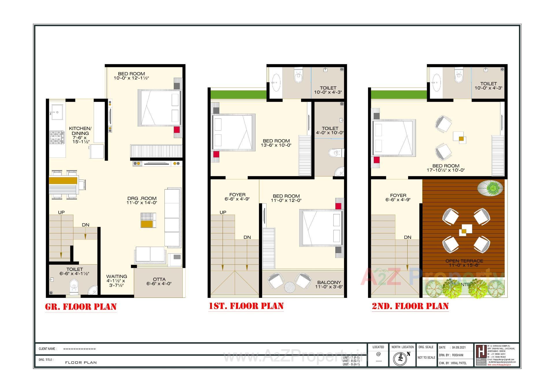 Layout of real estate project Rainbow located at Lambha, Ahmedabad, Gujarat