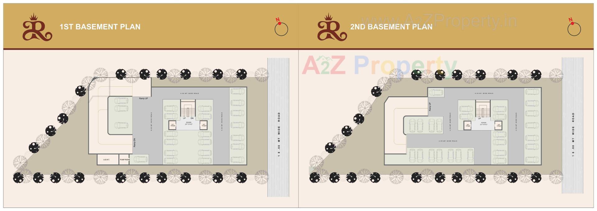 Layout of real estate project Raj Mahal located at Nikol, Ahmedabad, Gujarat