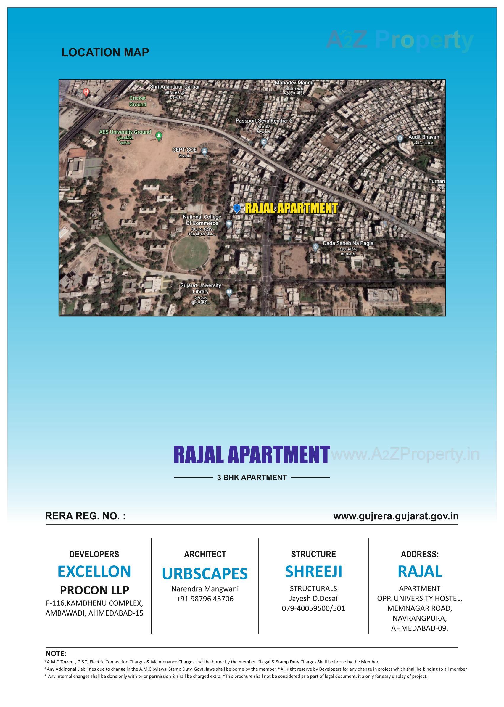  of real estate project Rajal Apartment located at Shekha[shekhpur, Ahmedabad, Gujarat