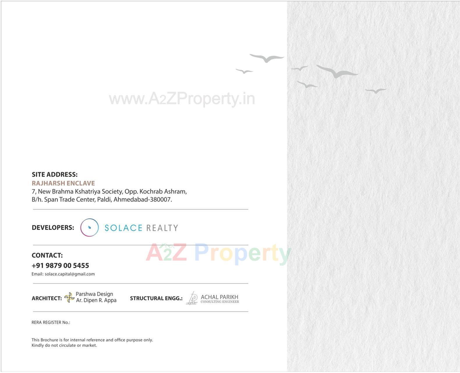  of real estate project Rajharsh Enclave located at Kochrub, Ahmedabad, Gujarat