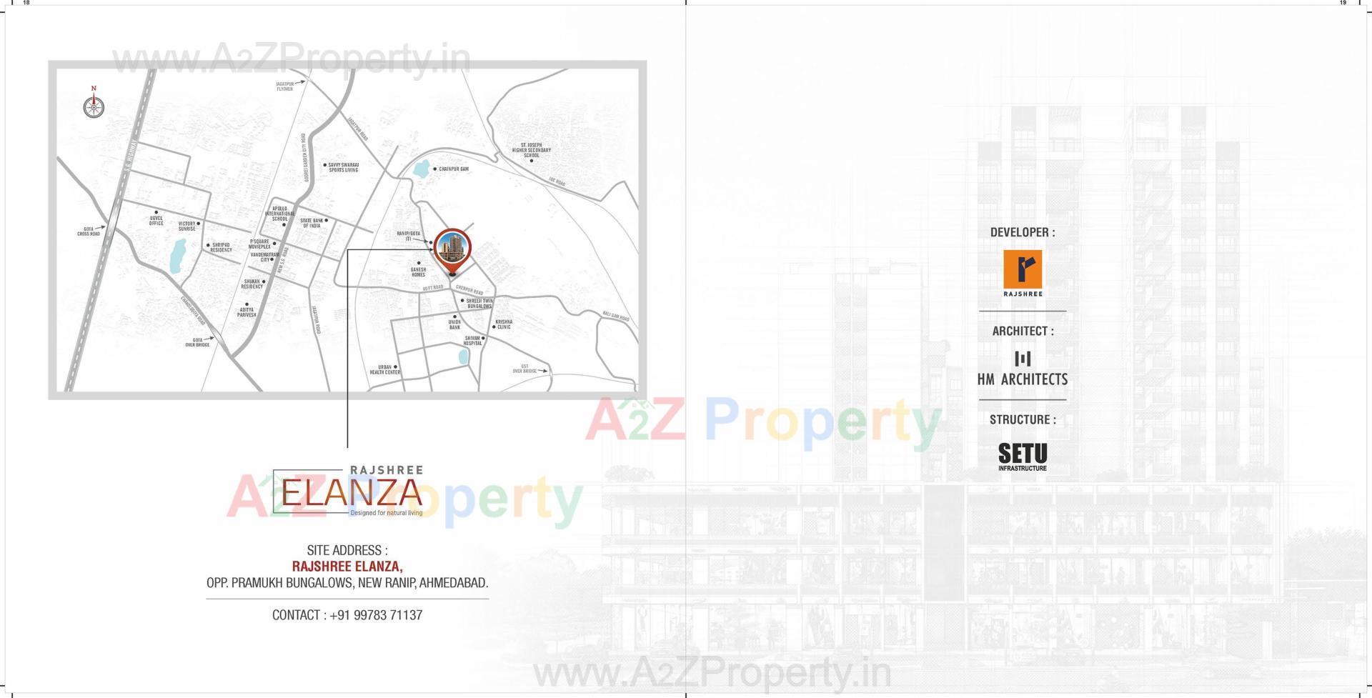  of real estate project Rajshree Elanza located at Chenpur, Ahmedabad, Gujarat
