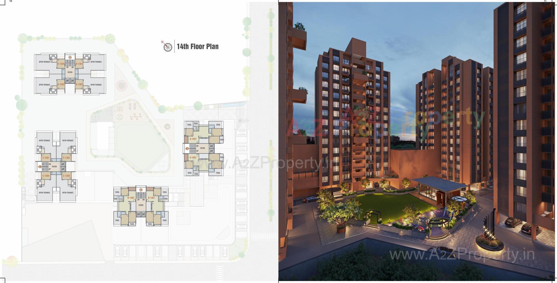  of real estate project Rajshree Elanza located at Chenpur, Ahmedabad, Gujarat