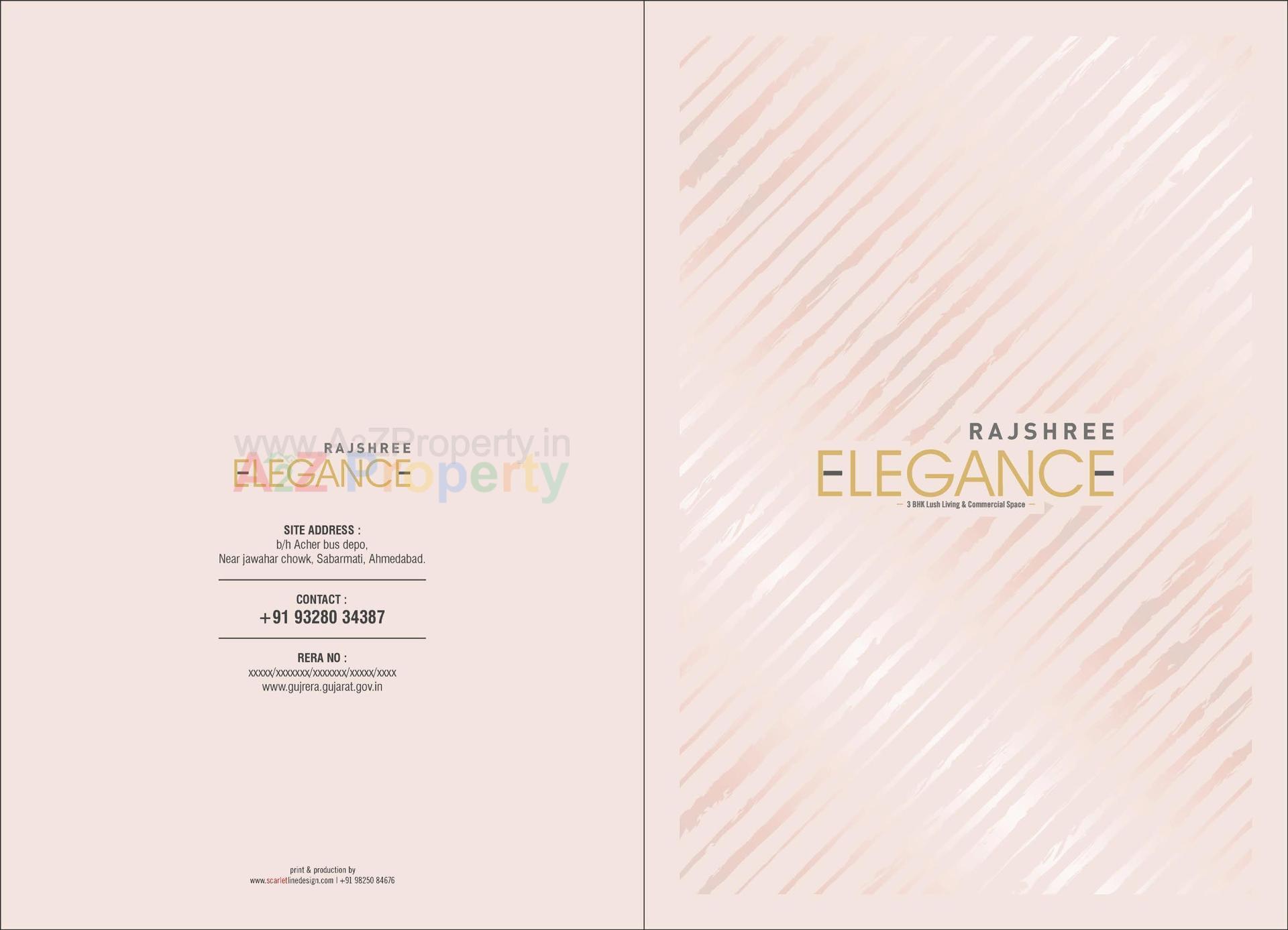  of real estate project Rajshree Elegance located at Acher, Ahmedabad, Gujarat