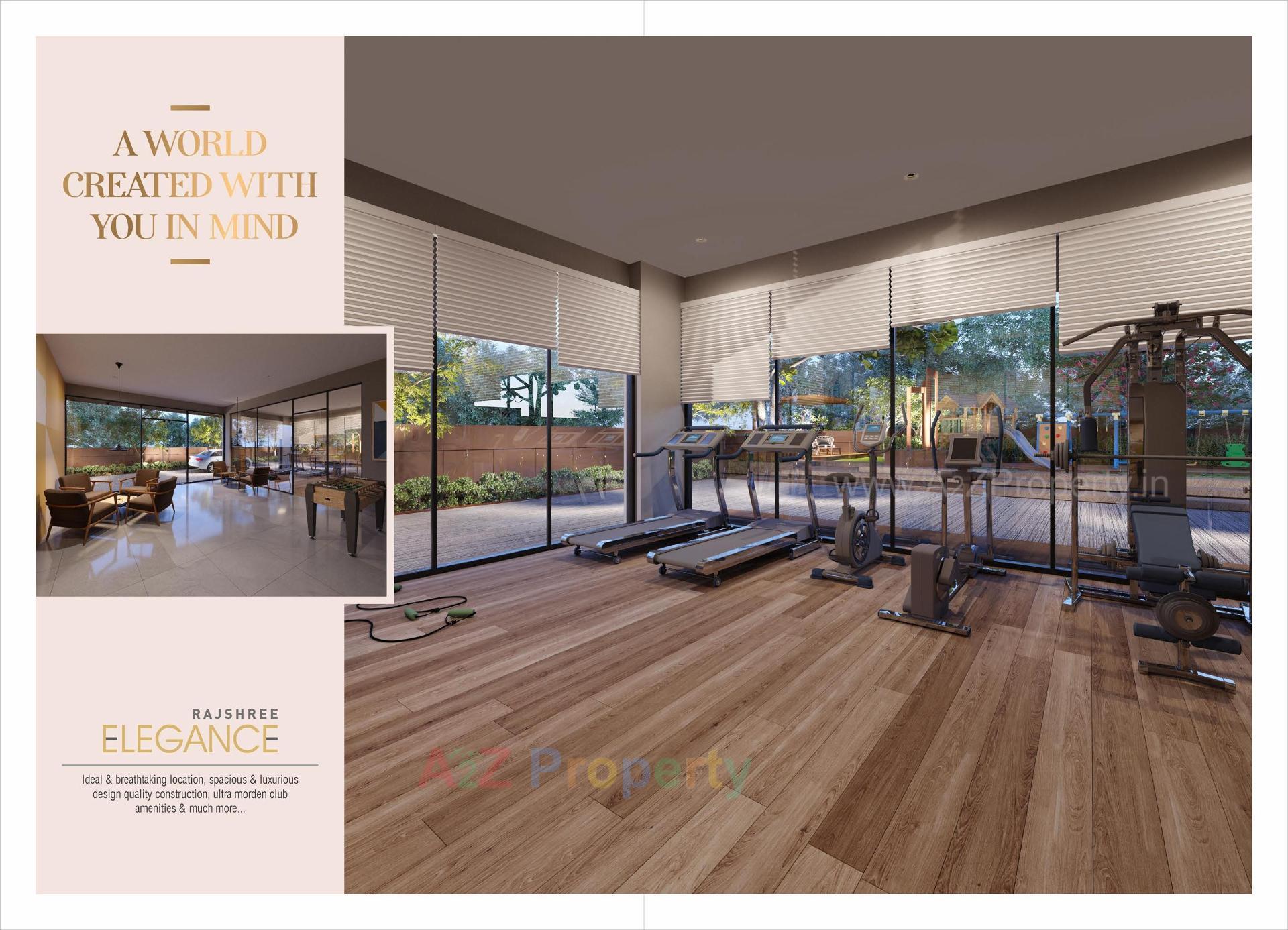 3D Elevation of real estate project Rajshree Elegance located at Acher, Ahmedabad, Gujarat