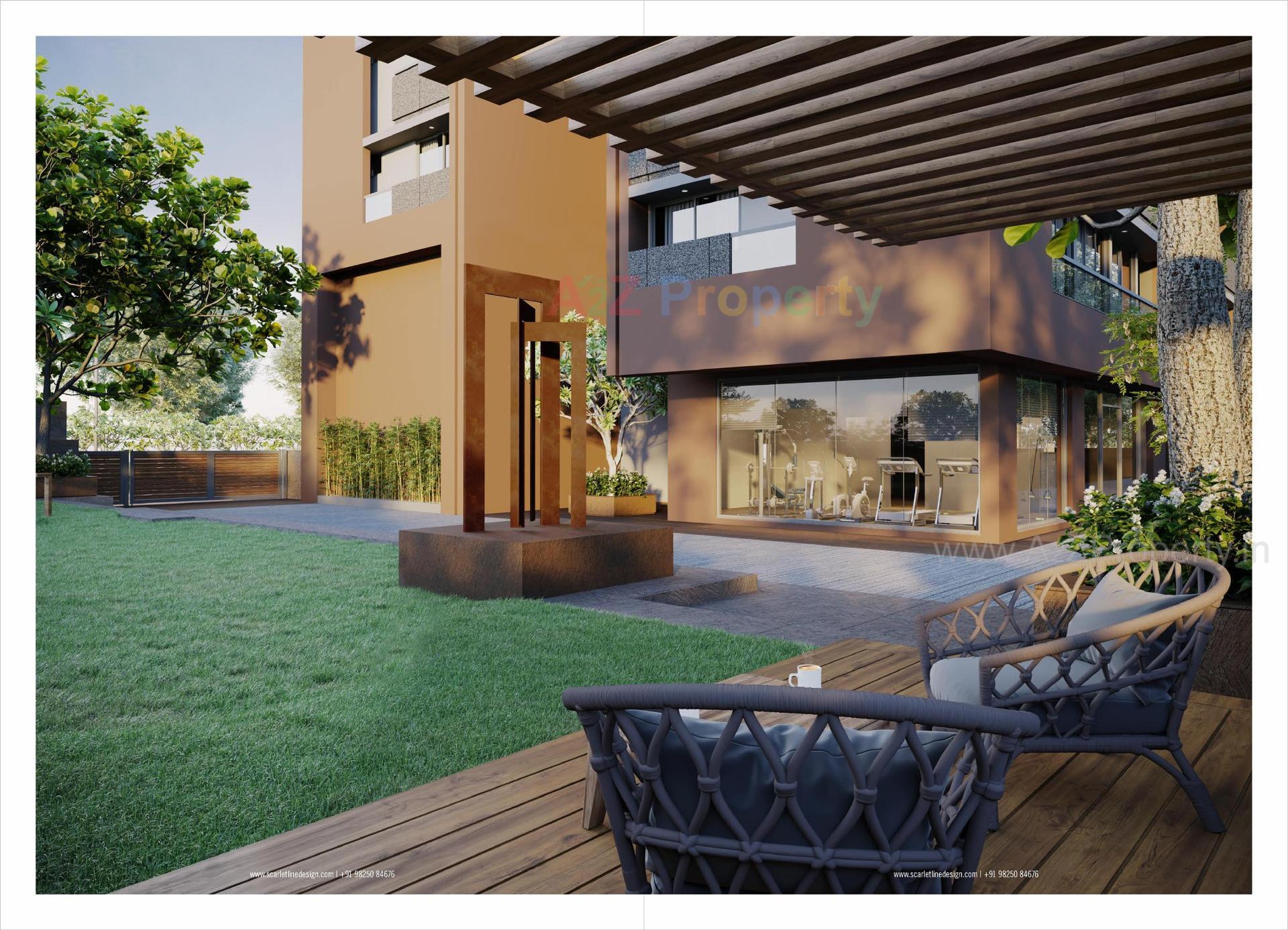 3D Elevation of real estate project Rajshree Elegance located at Acher, Ahmedabad, Gujarat