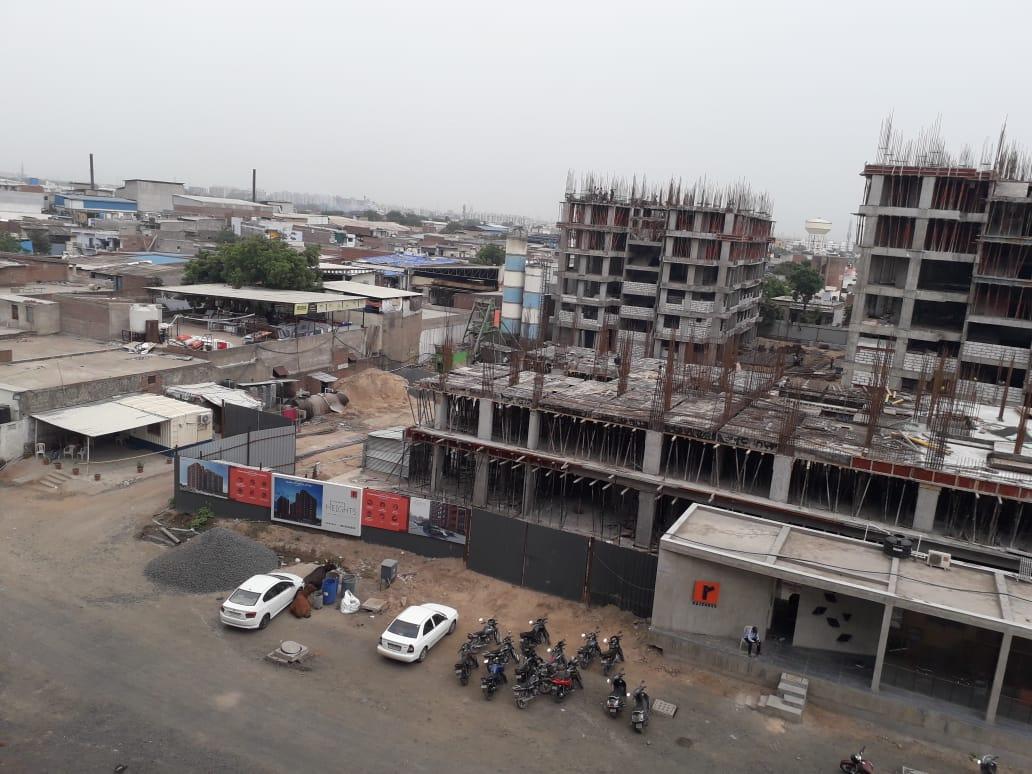 55708_const of real estate project Rajshree Heights located at Bag-e-firdos, Ahmedabad, Gujarat