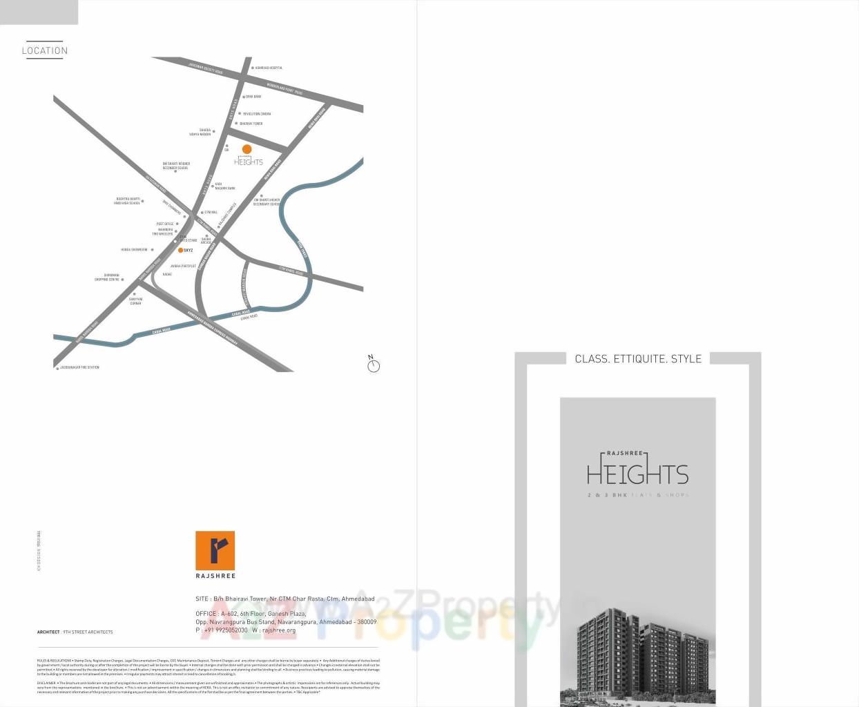  of real estate project Rajshree Heights located at Bag-e-firdos, Ahmedabad, Gujarat