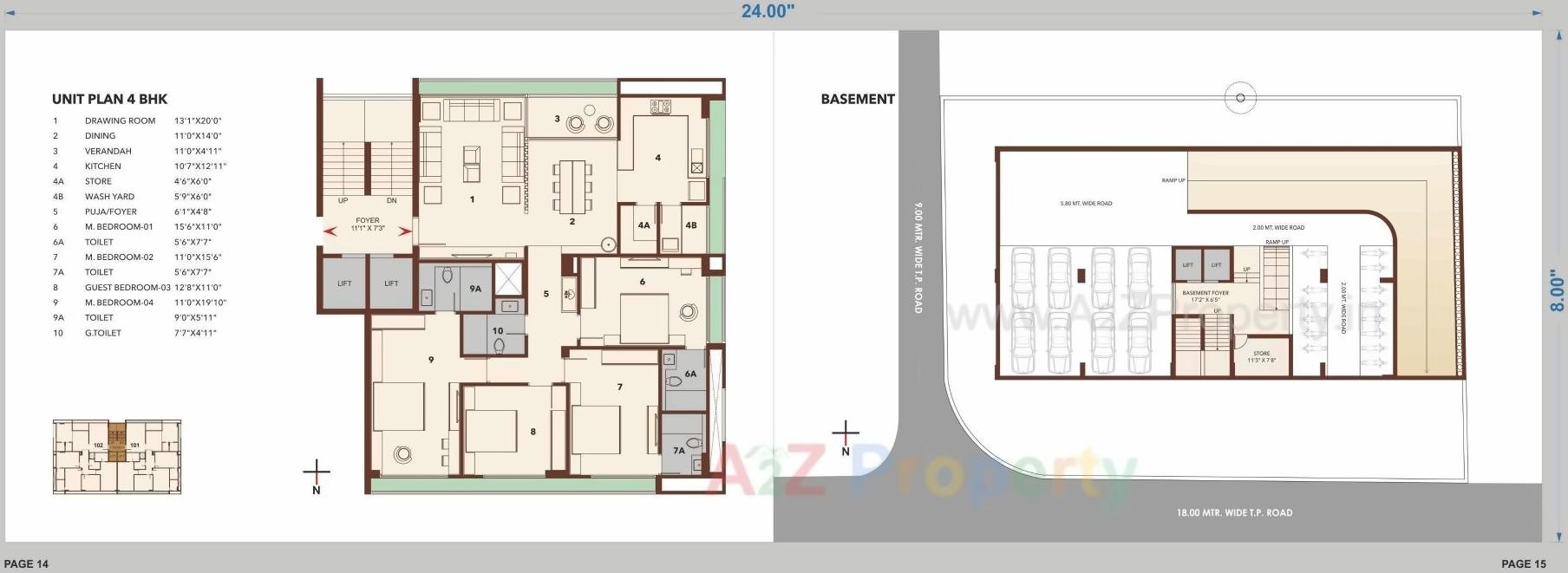 Layout of real estate project Rajshree Samvar located at Changispur-ta, Ahmedabad, Gujarat