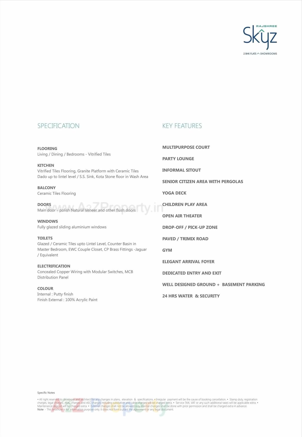 Project Specifications