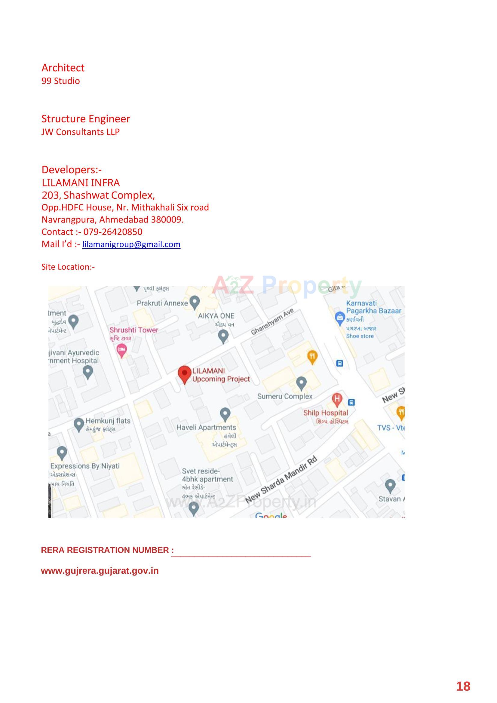  of real estate project Rajul Greens located at Chhadawad, Ahmedabad, Gujarat