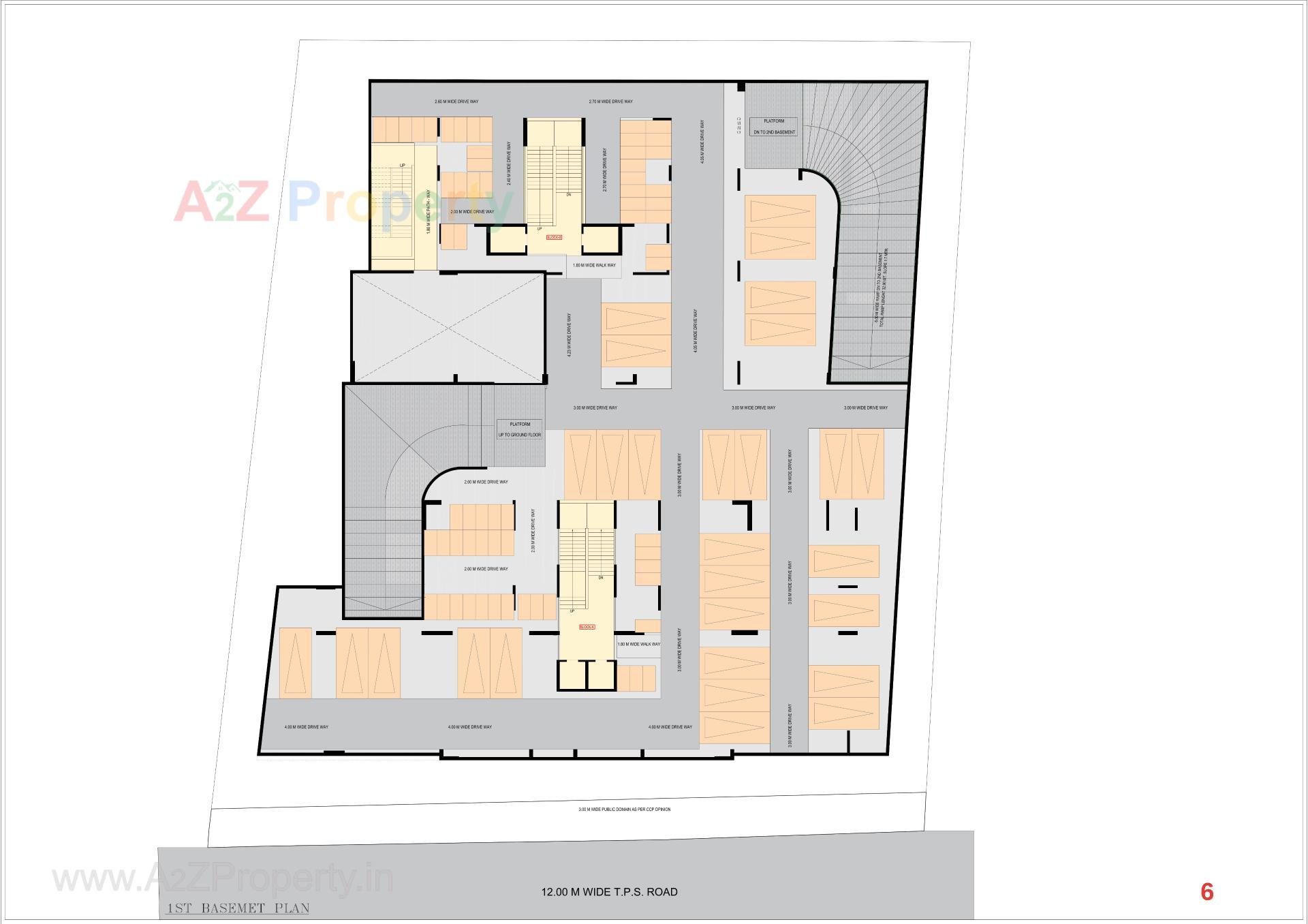 Layout of real estate project Rajul Greens located at Chhadawad, Ahmedabad, Gujarat