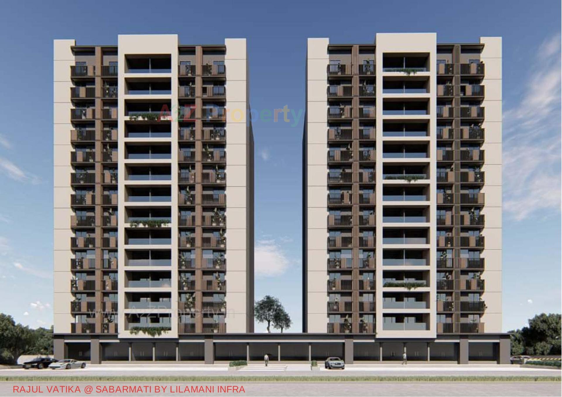 3D Elevation of real estate project Rajul Vatika located at Acher, Ahmedabad, Gujarat