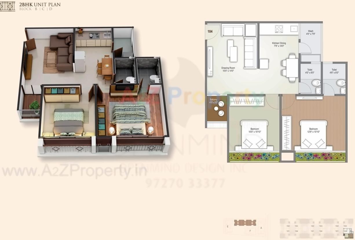 Layout of real estate project Rajvi Elegance located at Nikol, Ahmedabad, Gujarat