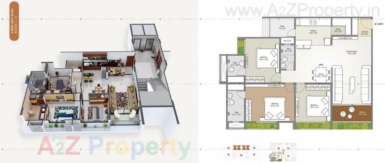 Layout of real estate project Rajvi Exotica located at Ahmedabad, Ahmedabad, Gujarat