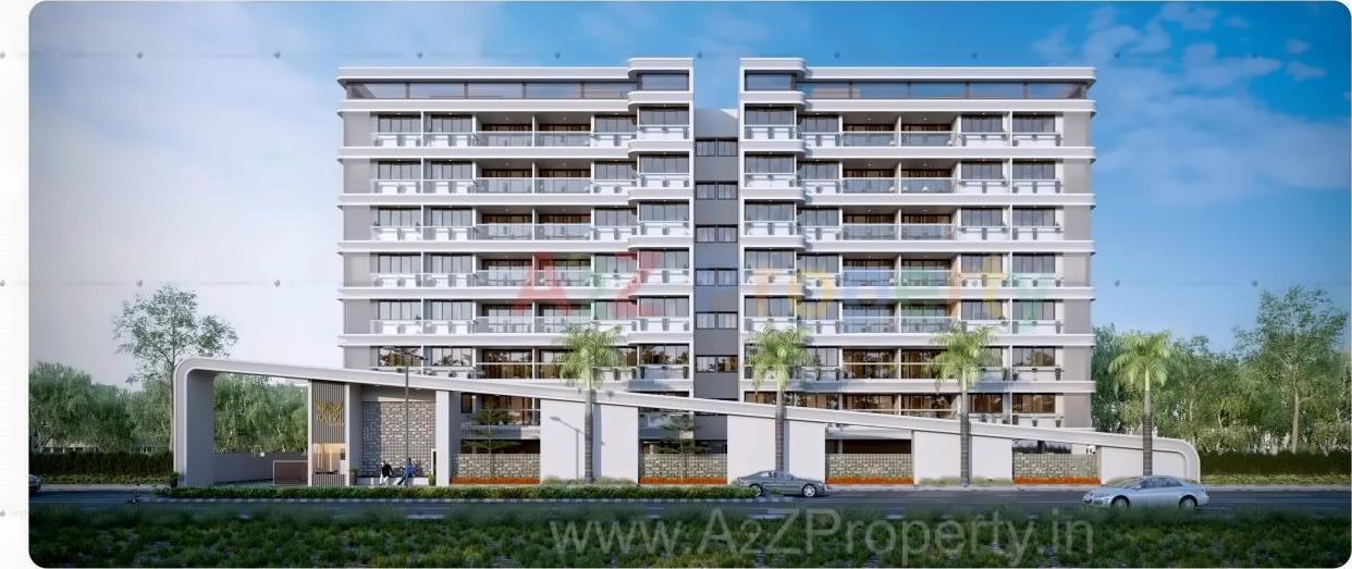 3D Elevation of real estate project Rajvi Exotica located at Ahmedabad, Ahmedabad, Gujarat