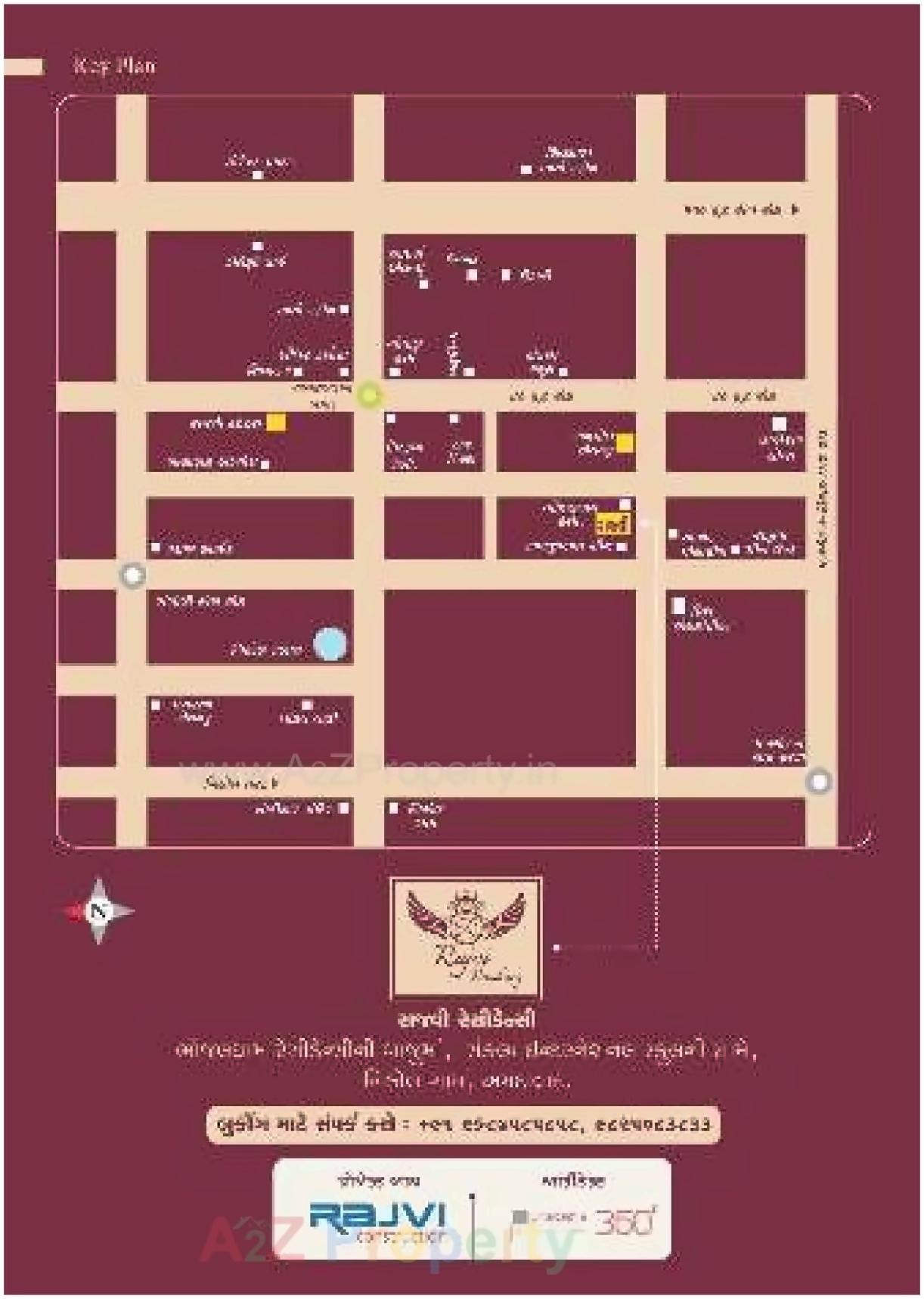  of real estate project Rajvi Residency located at Nikol, Ahmedabad, Gujarat