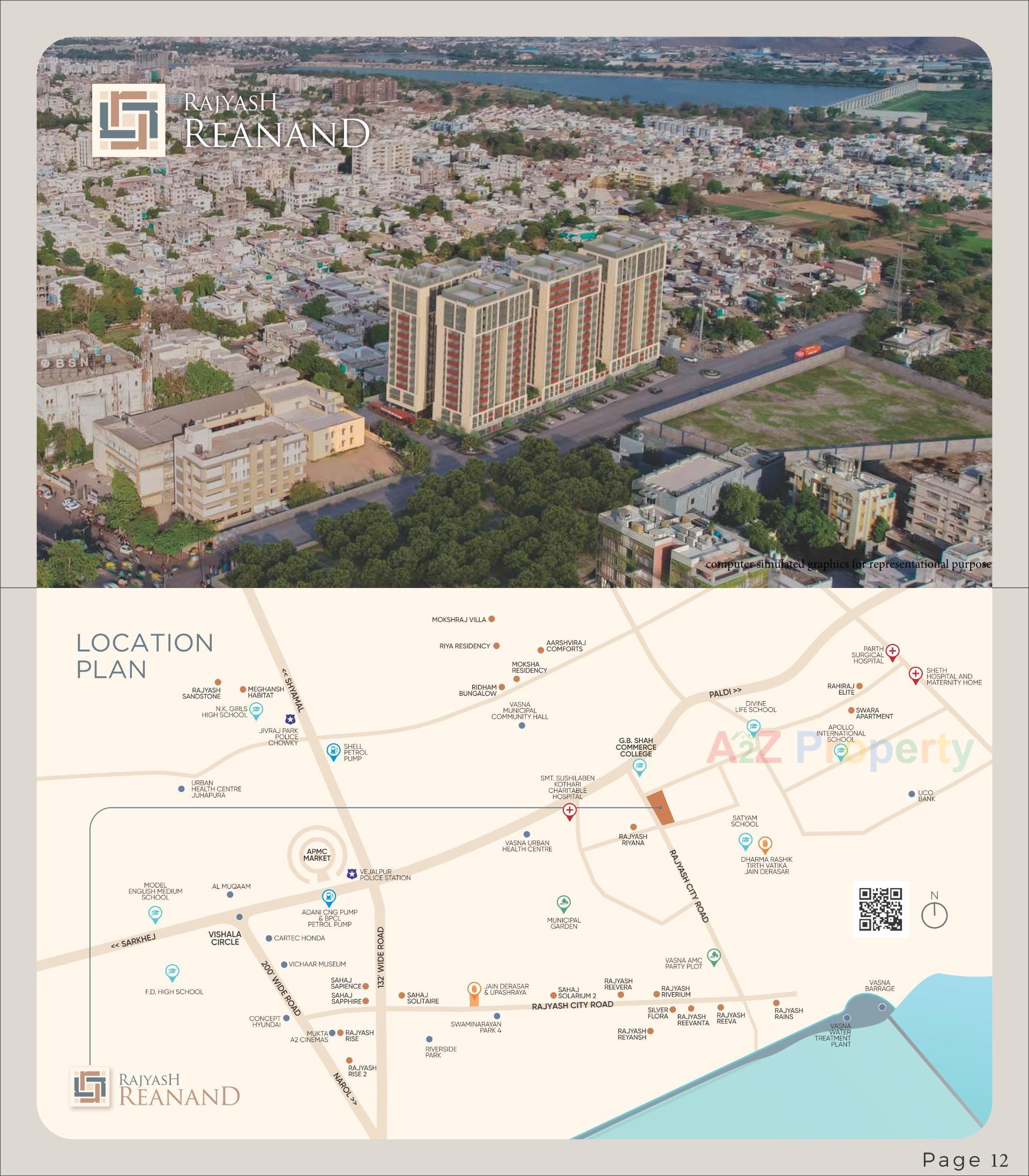  of real estate project Rajyash Reanand located at Vasna, Ahmedabad, Gujarat