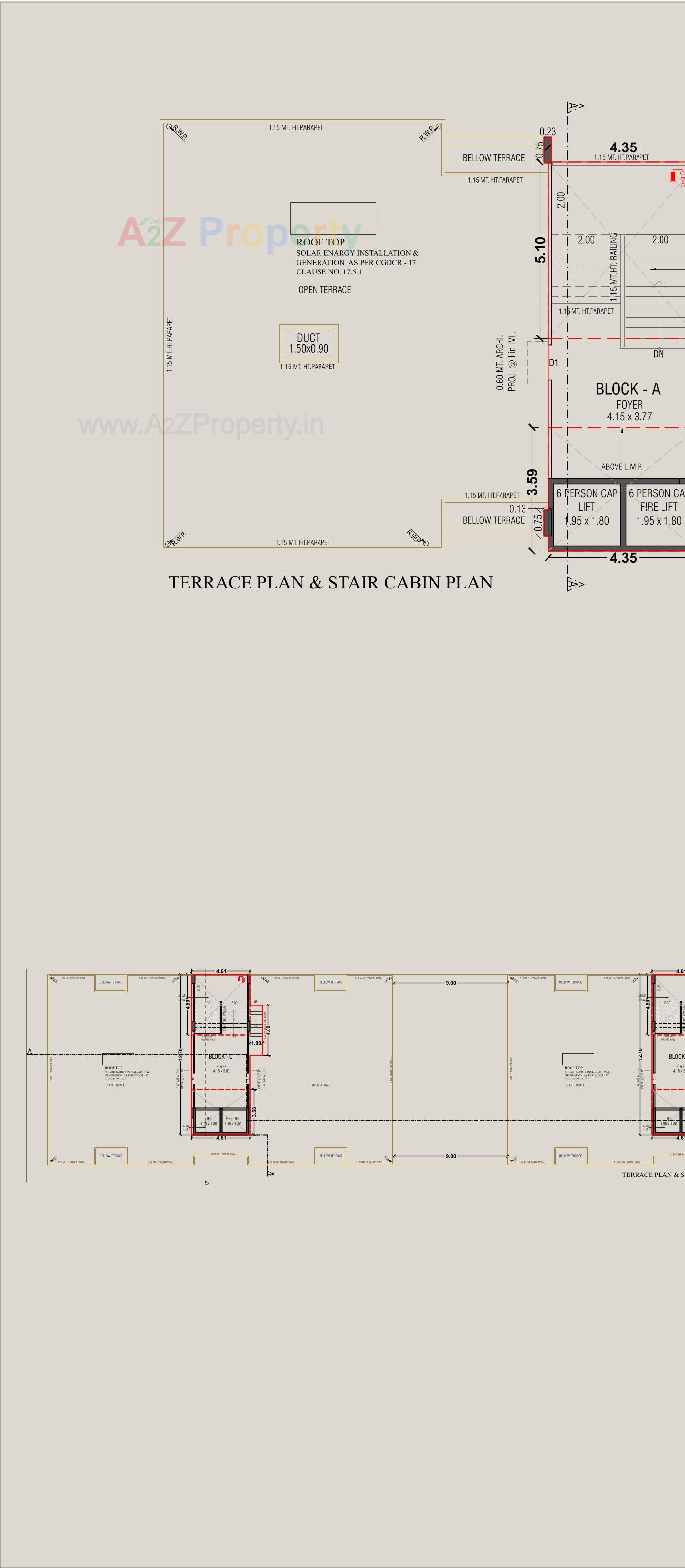 Layout of real estate project Rajyash Reanand located at Vasna, Ahmedabad, Gujarat